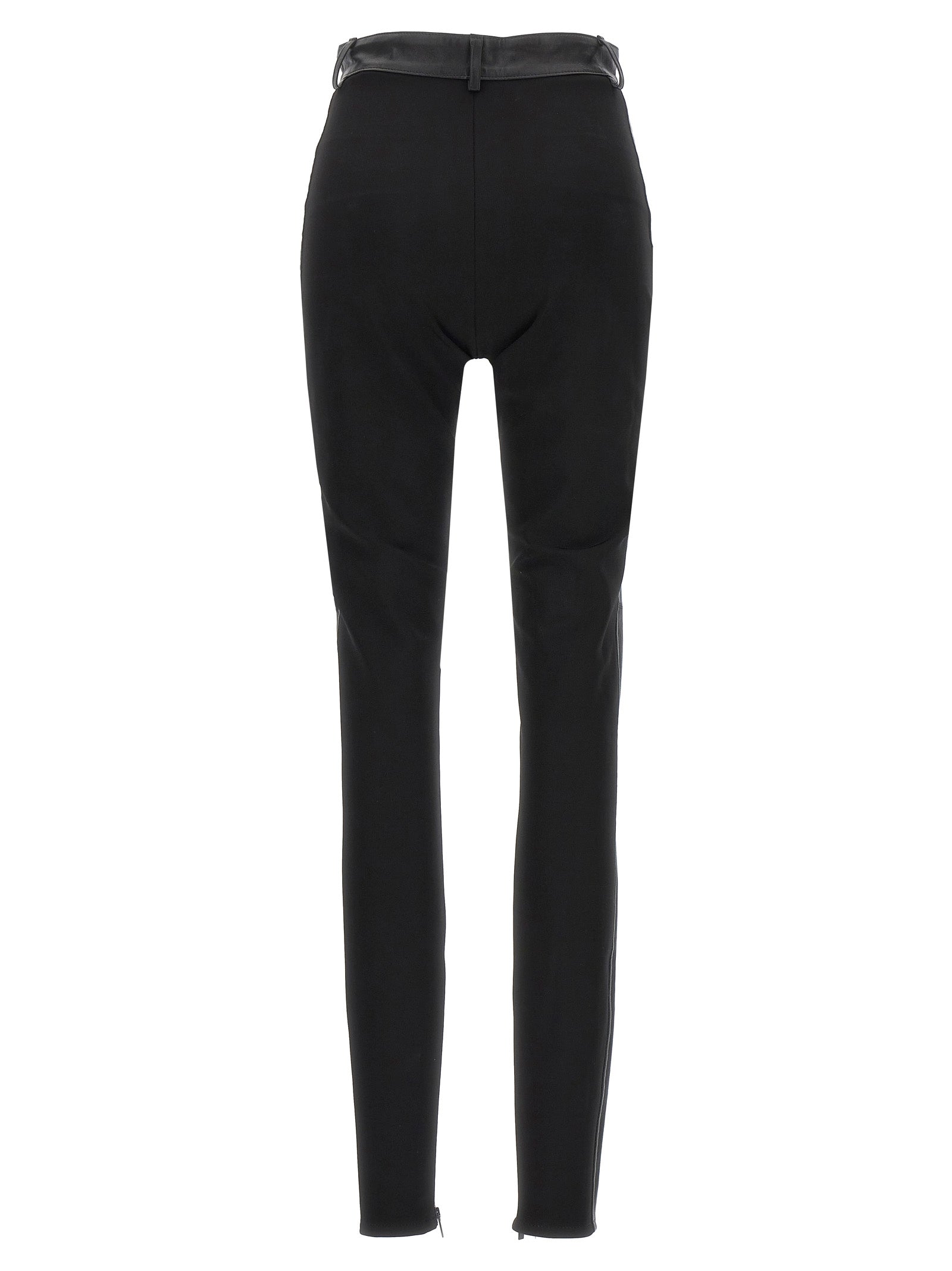 David Koma Napa Leather Leggings