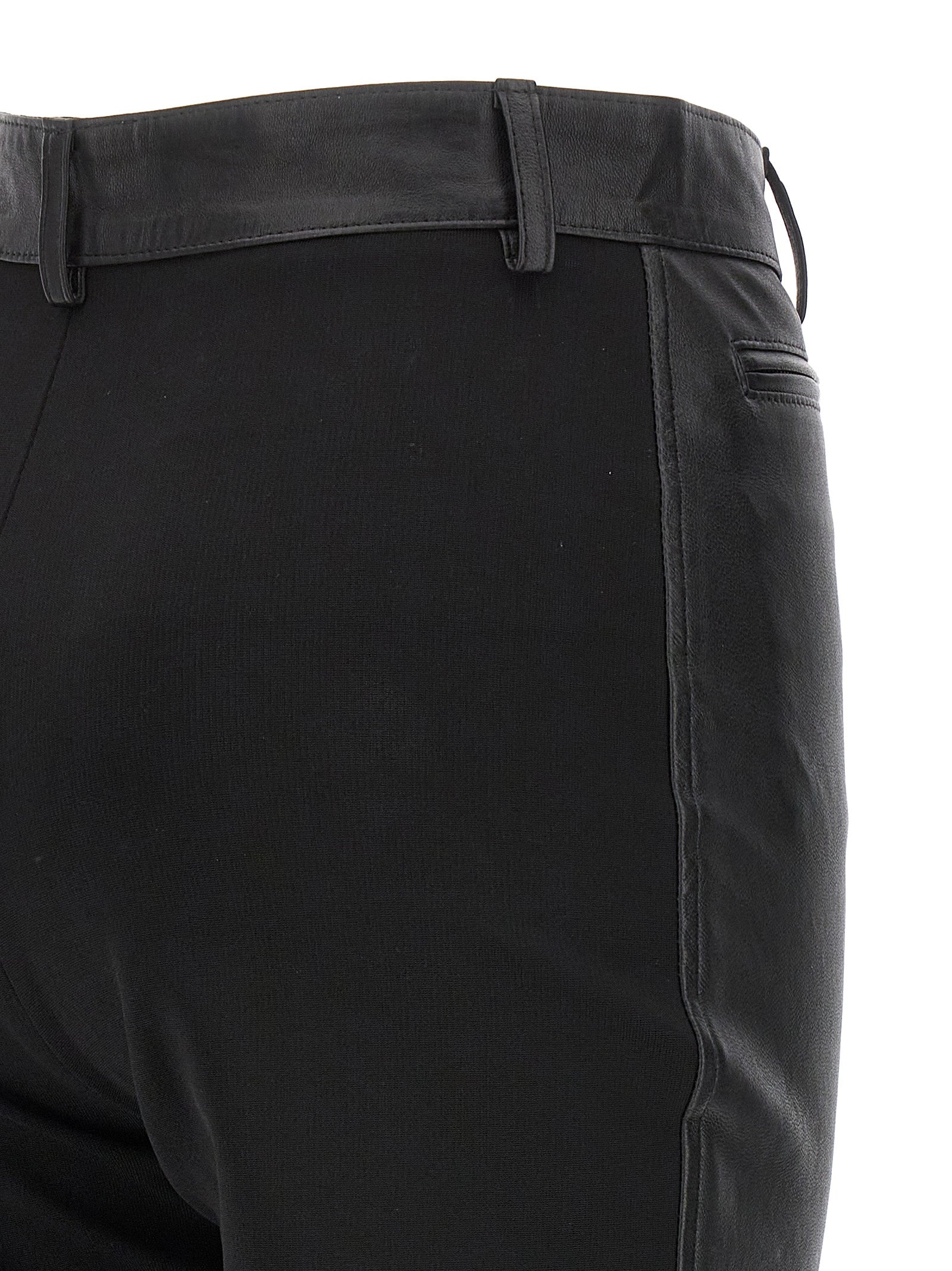 David Koma Napa Leather Leggings