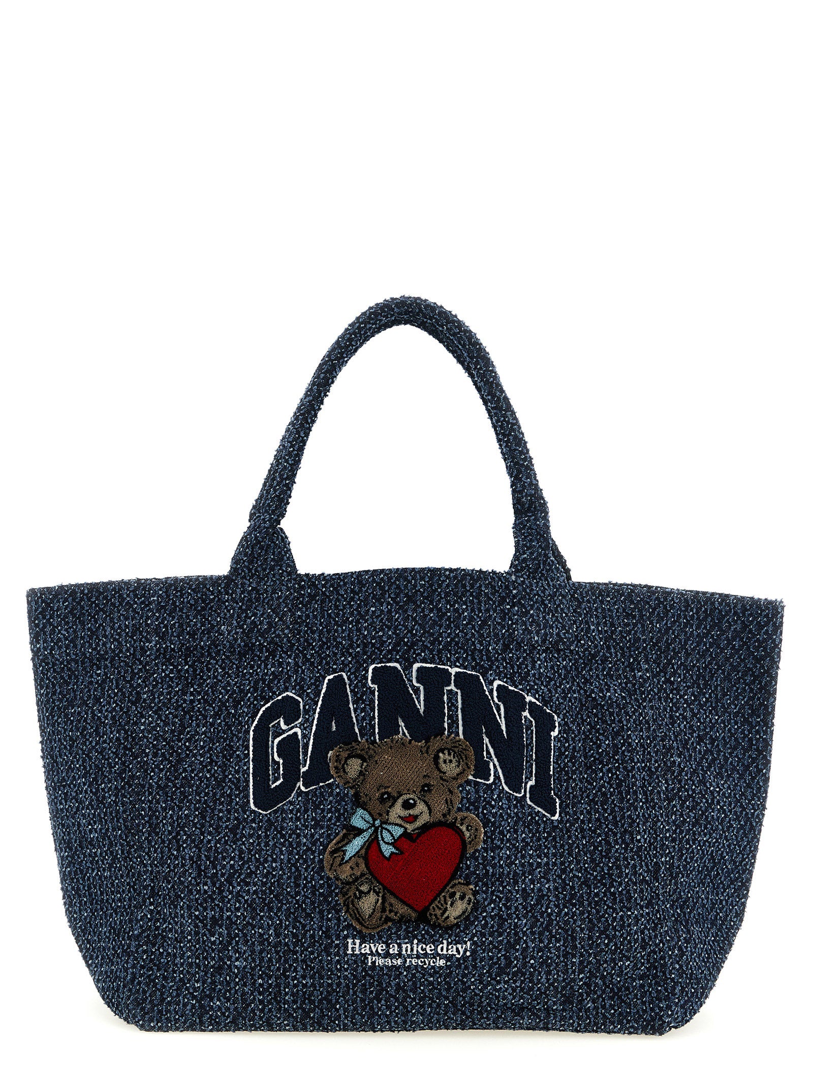Ganni Medium Bear Shopping Bag