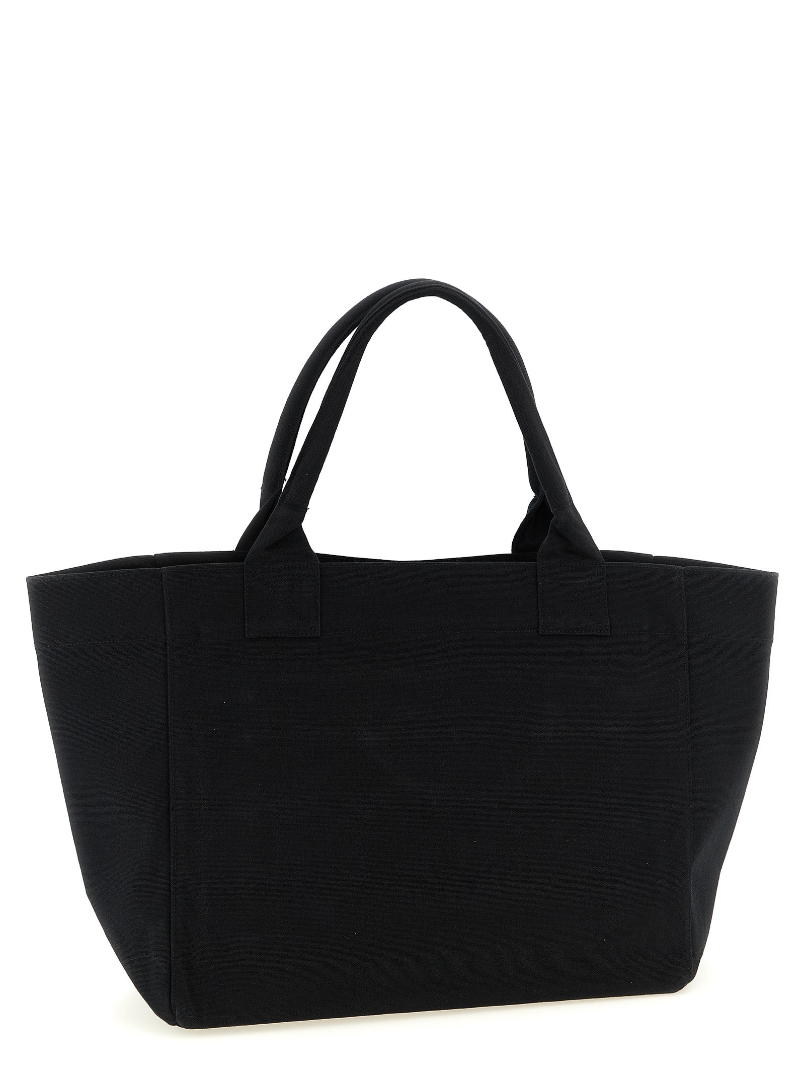 Ganni Black Medium Cherry Tote Shopping Bag