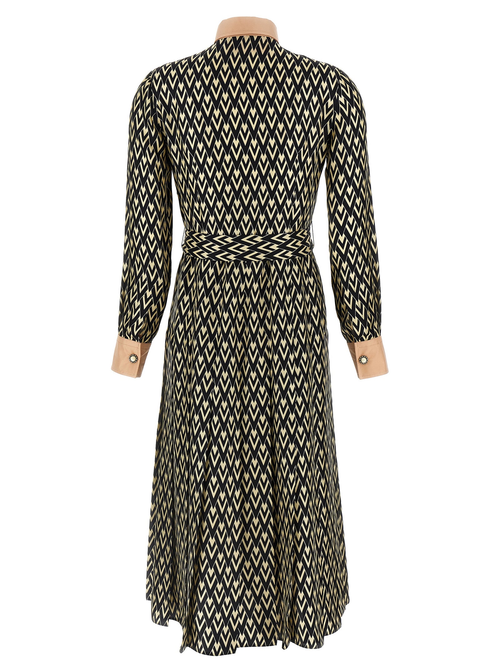 Valentino Garavani Toute La V Midi Dress
