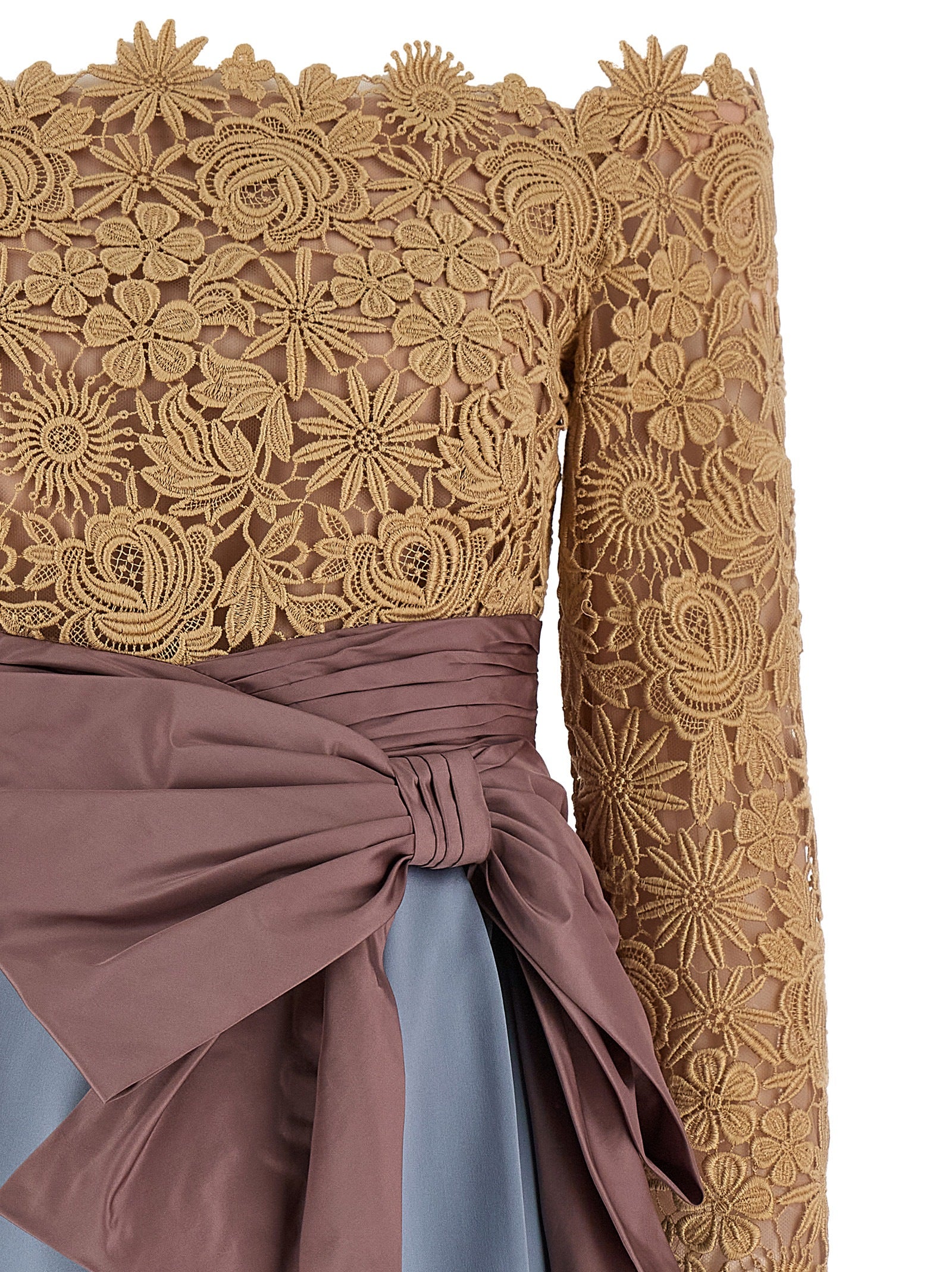 Valentino Garavani Valentinogaravani Fleur A Jours Flower Mix Dress