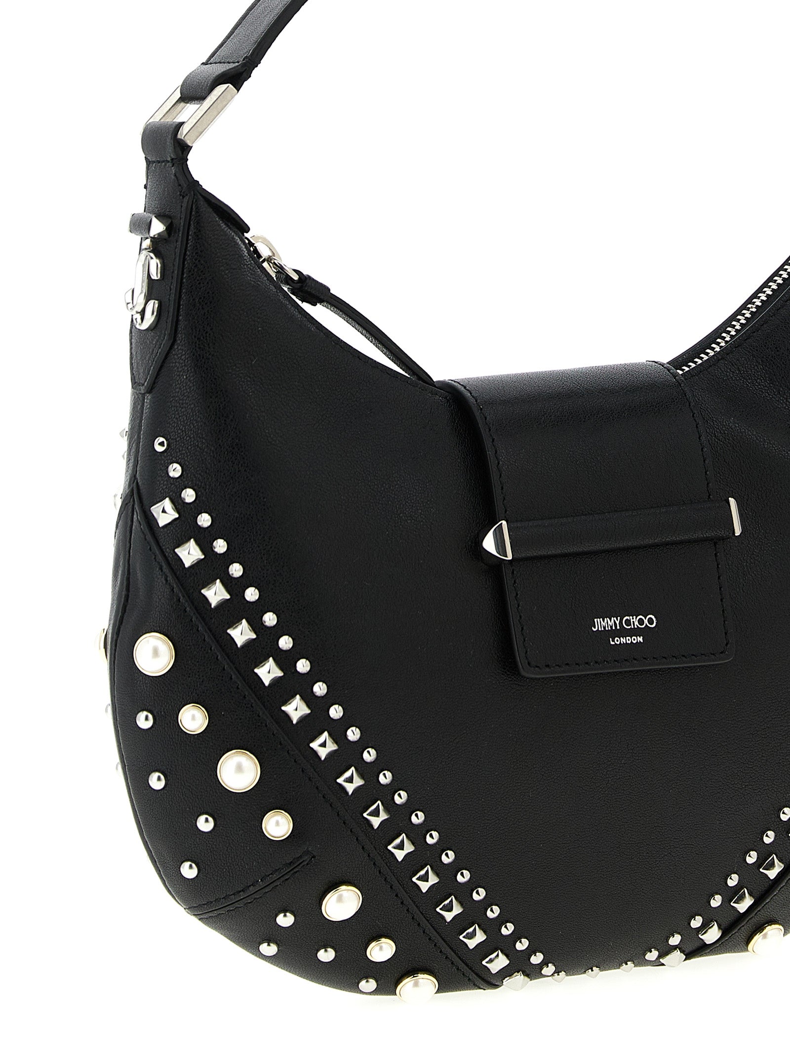 Jimmy Choo Bar Hobo Shoulder Bag