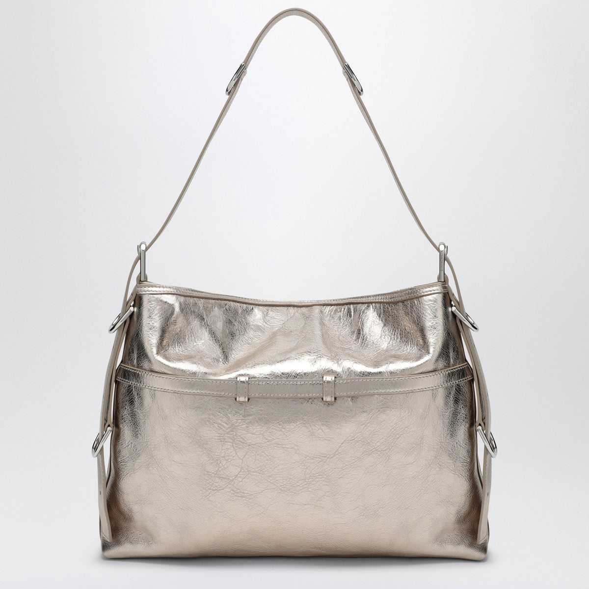 Givenchy Voyou medium laminated leather bag