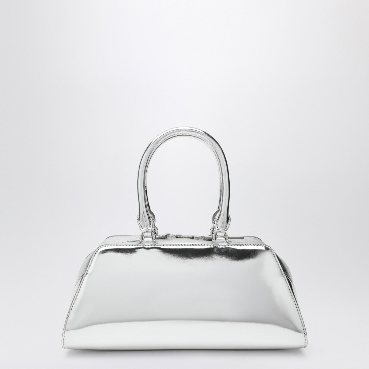 Givenchy Antigona East-West silver bag