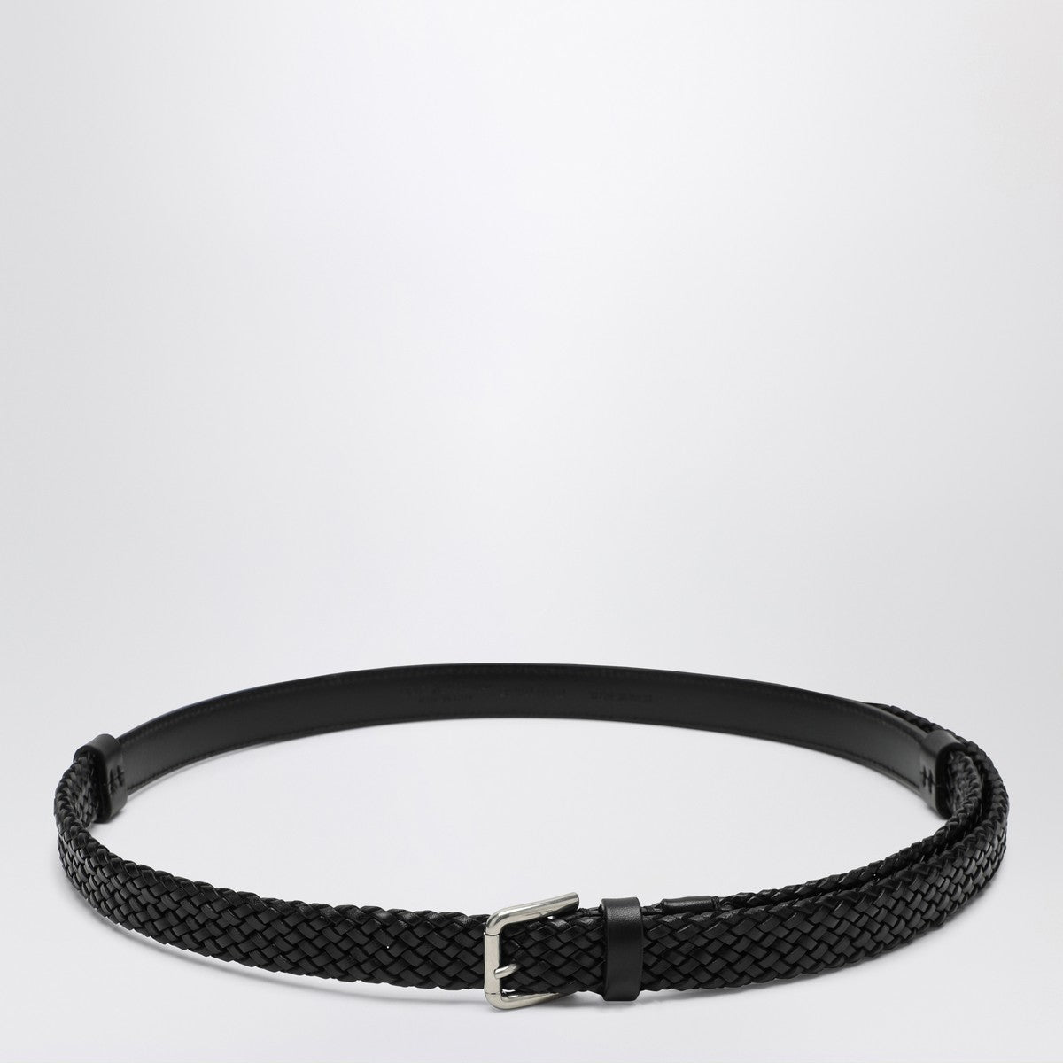 Dolce & Gabbana Dolce&Gabbana Black woven leather belt