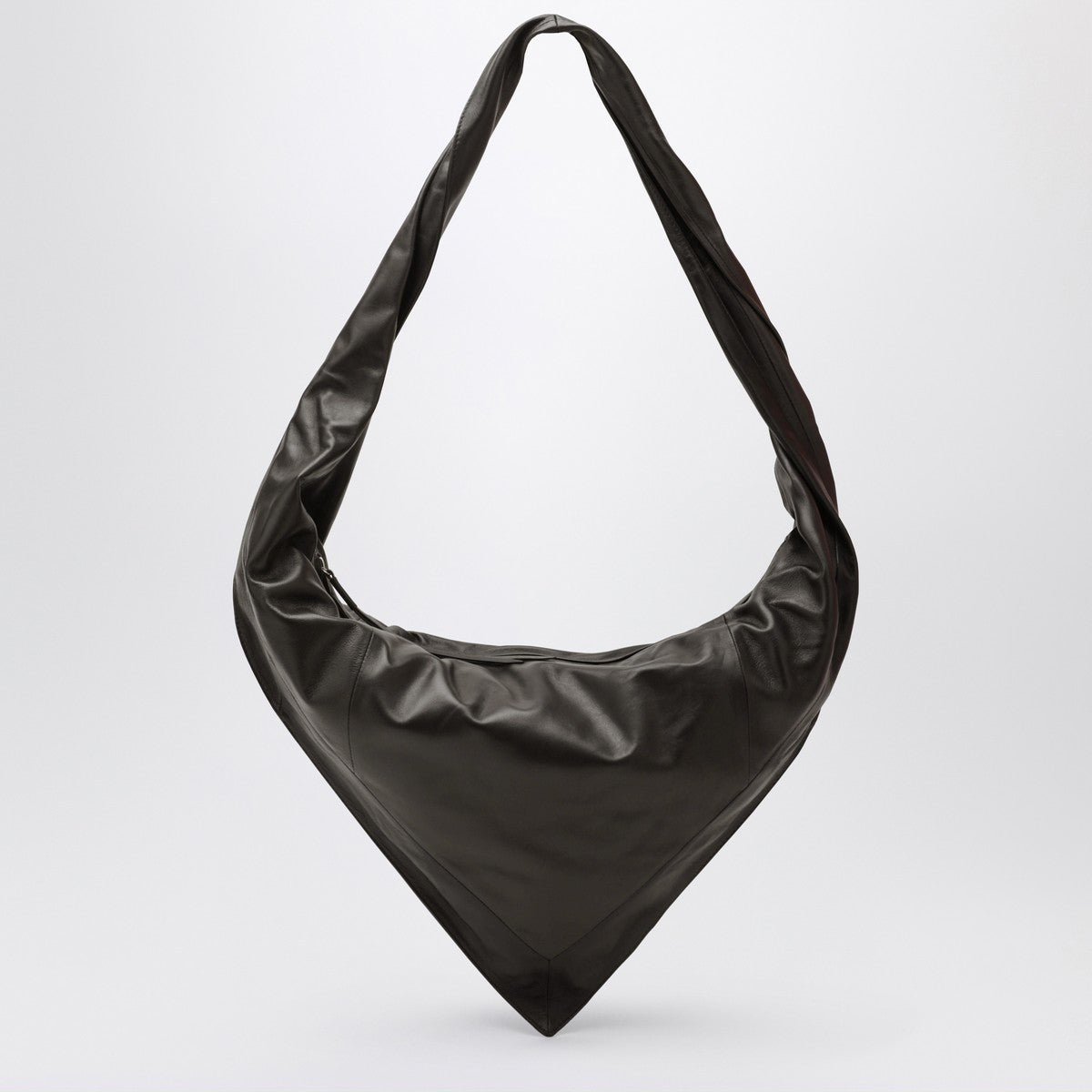 LEMAIRE Small Black Extended Scarf Bag