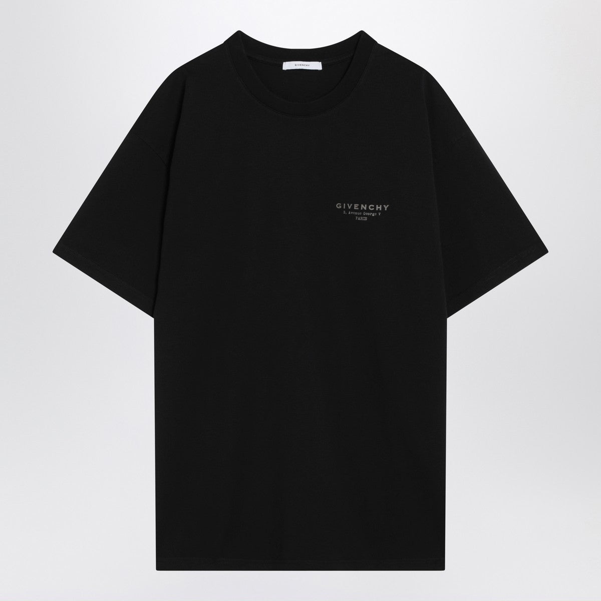 Givenchy Black cotton T-shirt with logo
