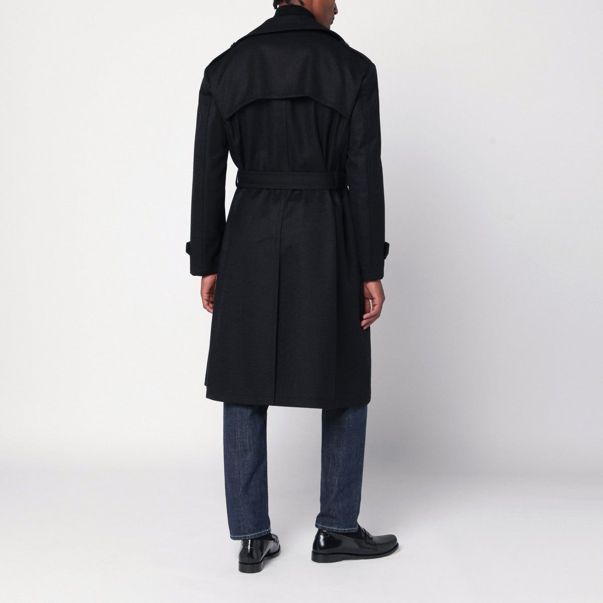 Tagliatore Borns black belted coat