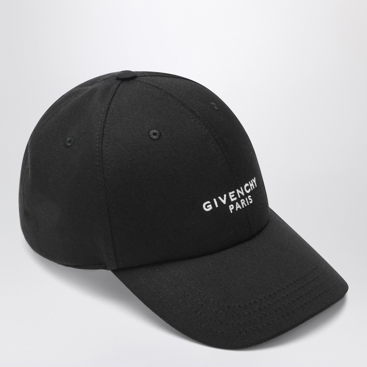Givenchy Black baseball cap with logo