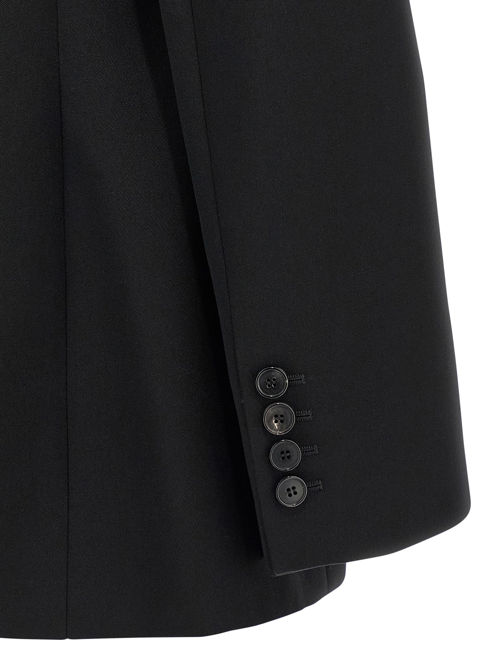 Givenchy Satin Lapel Blazer