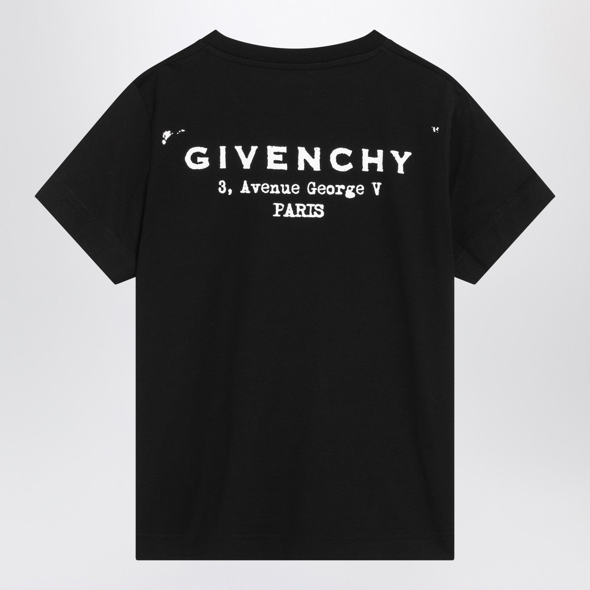 Givenchy Black cotton T-shirt with logo
