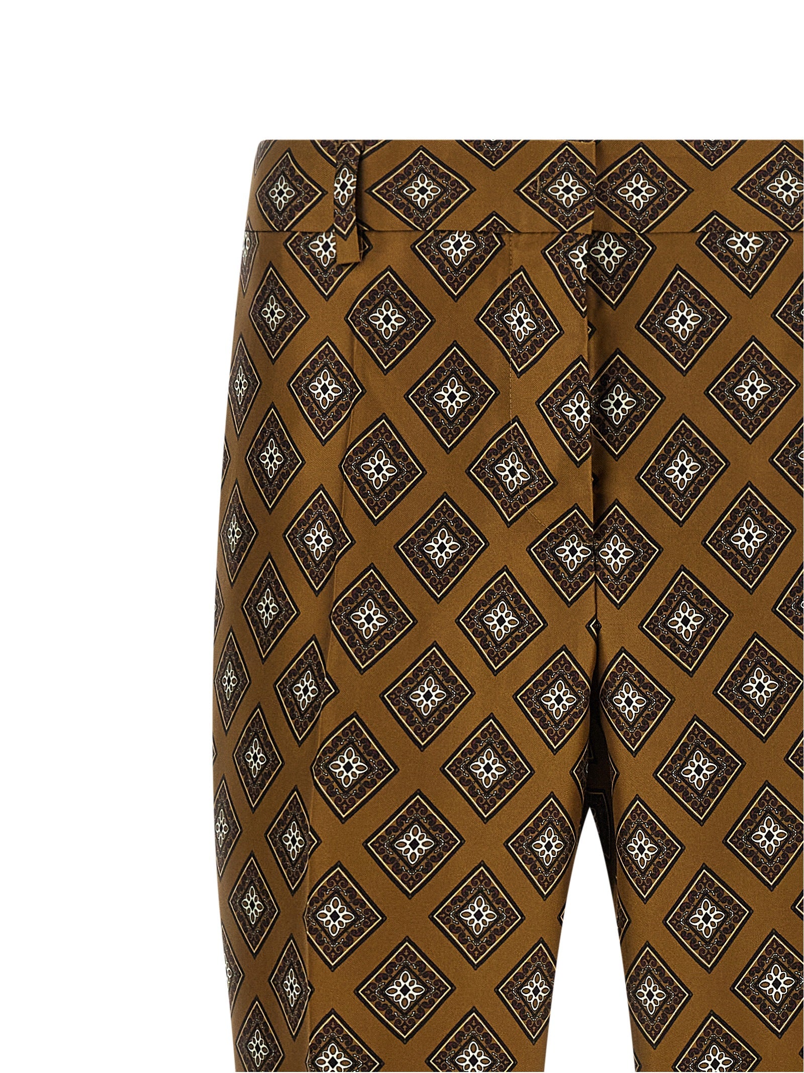 Alberto Biani Tie-print Pants