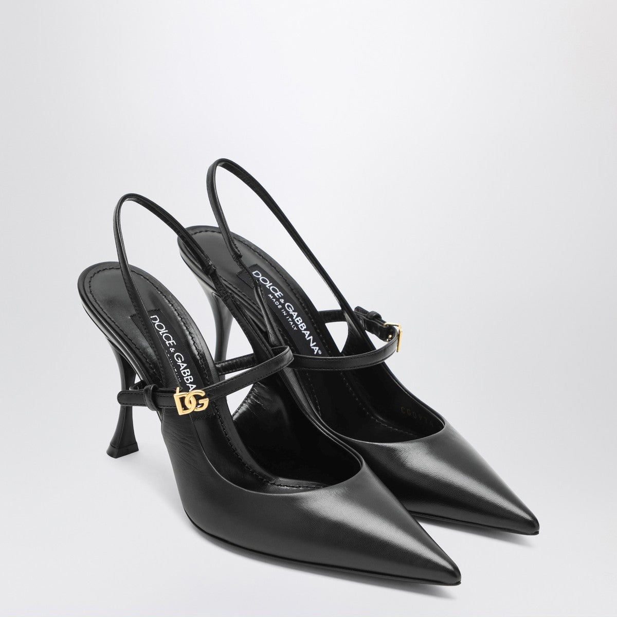 Dolce & Gabbana Dolce&Gabbana Black leather slingback