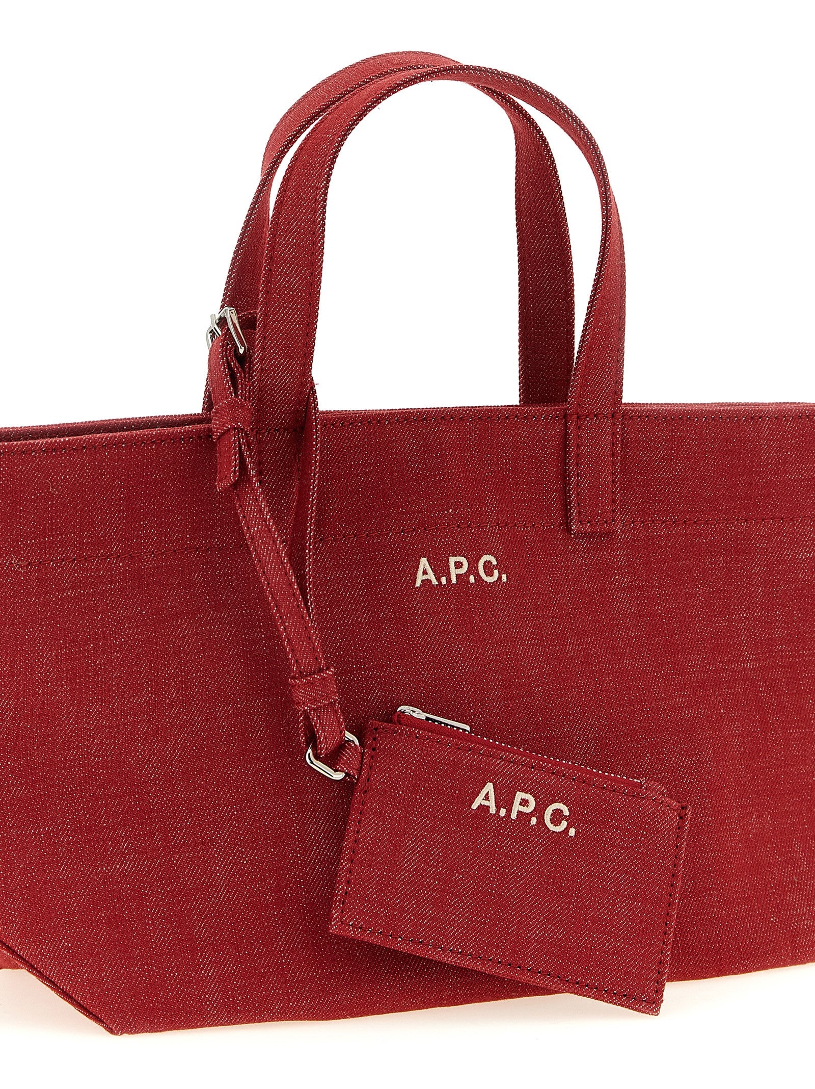 A.p.c. Small Le Drummer Toile Shopping Bag