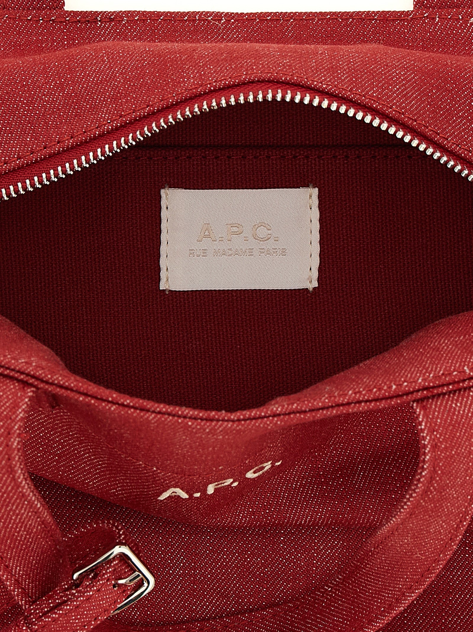 A.p.c. Small Le Drummer Toile Shopping Bag