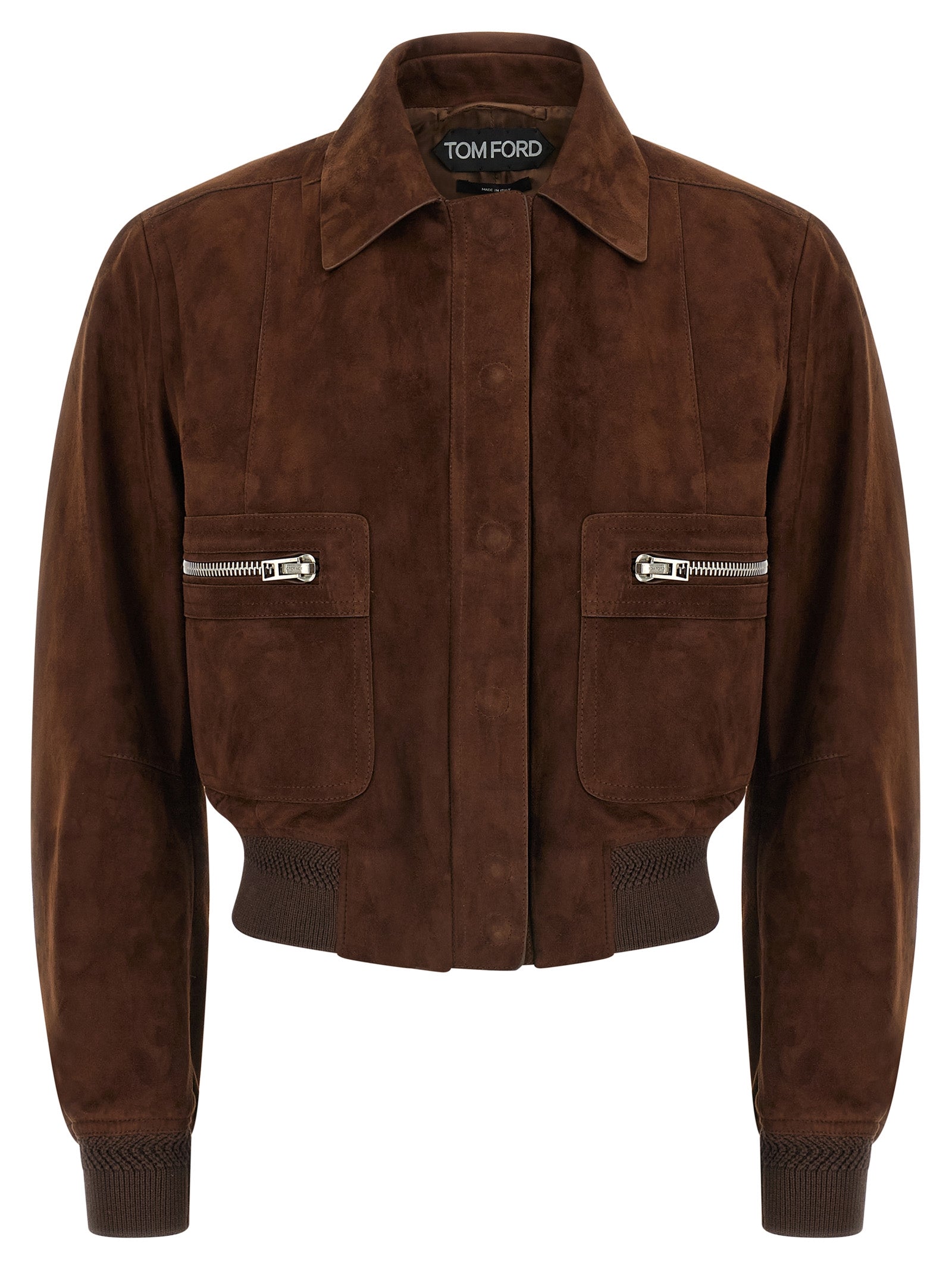 Tom Ford Suede Bomber Jacket