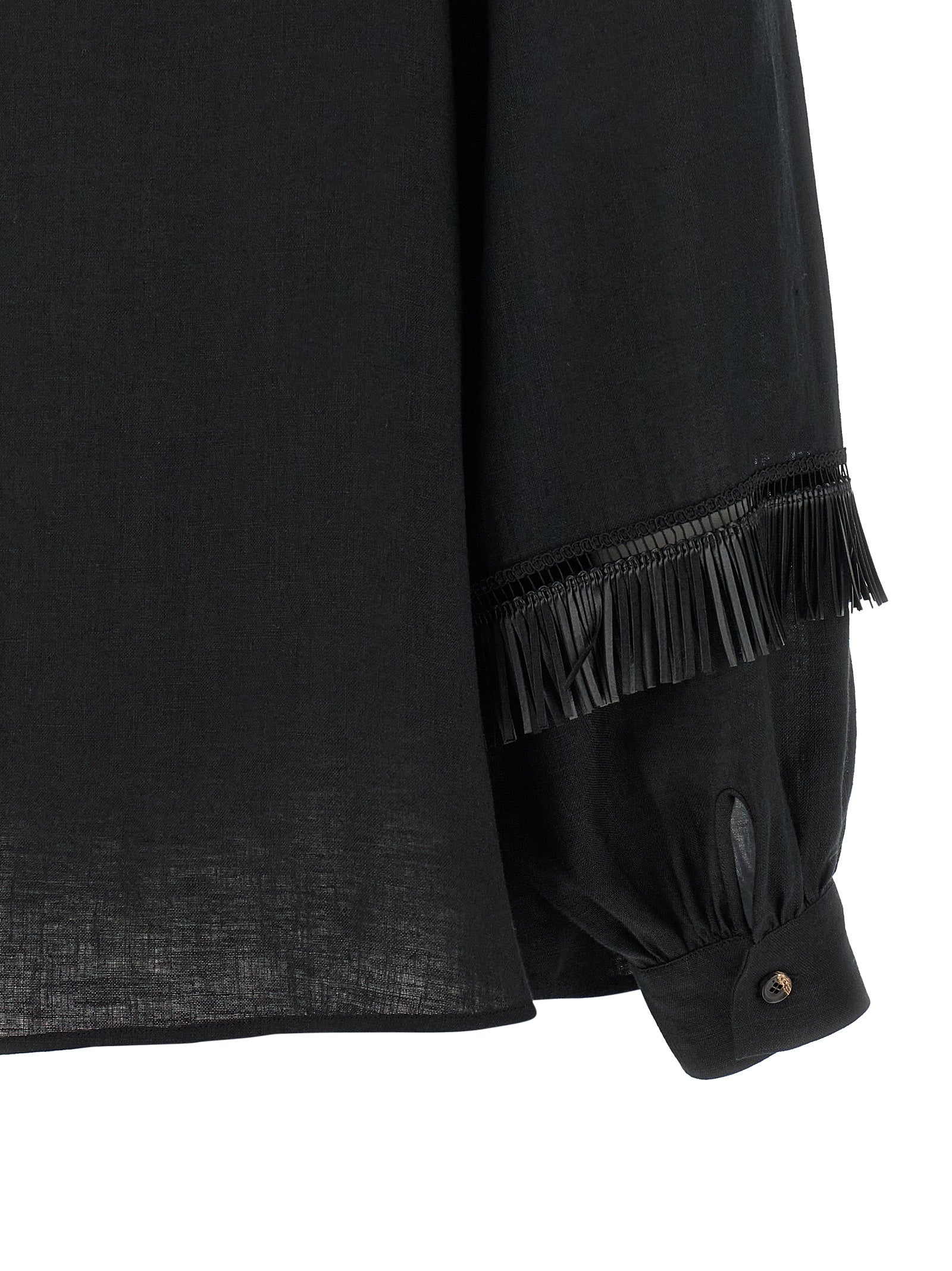 Kiton Fringed Shirt