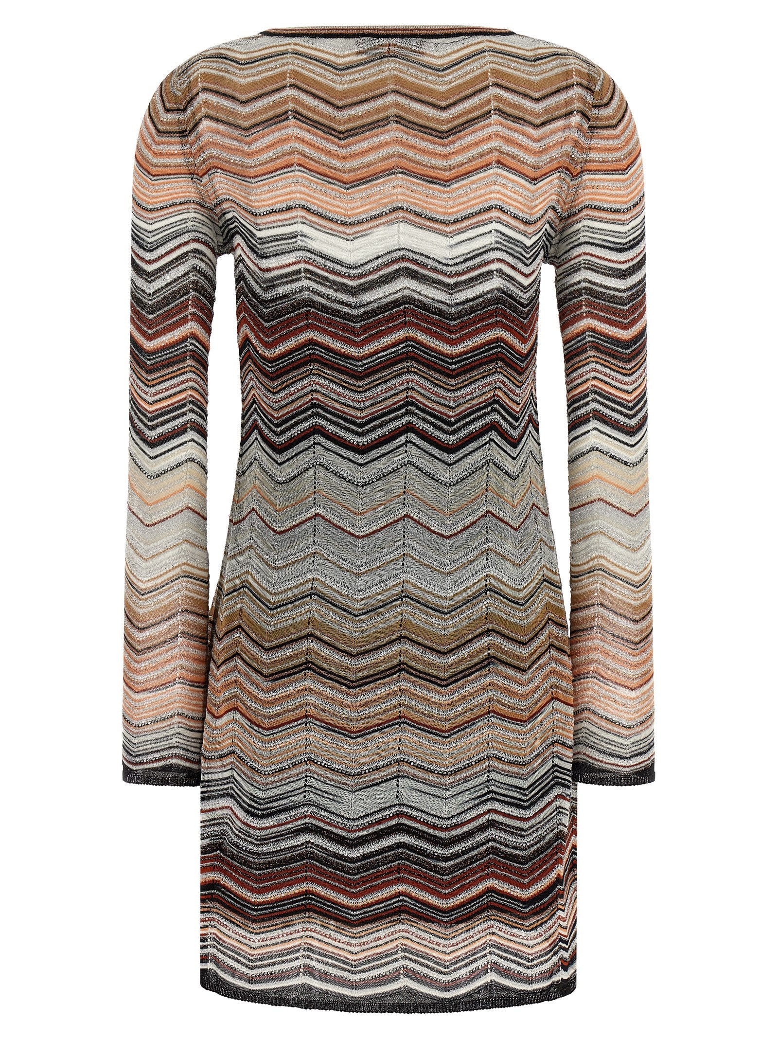 Missoni Chevron Lamé Dress