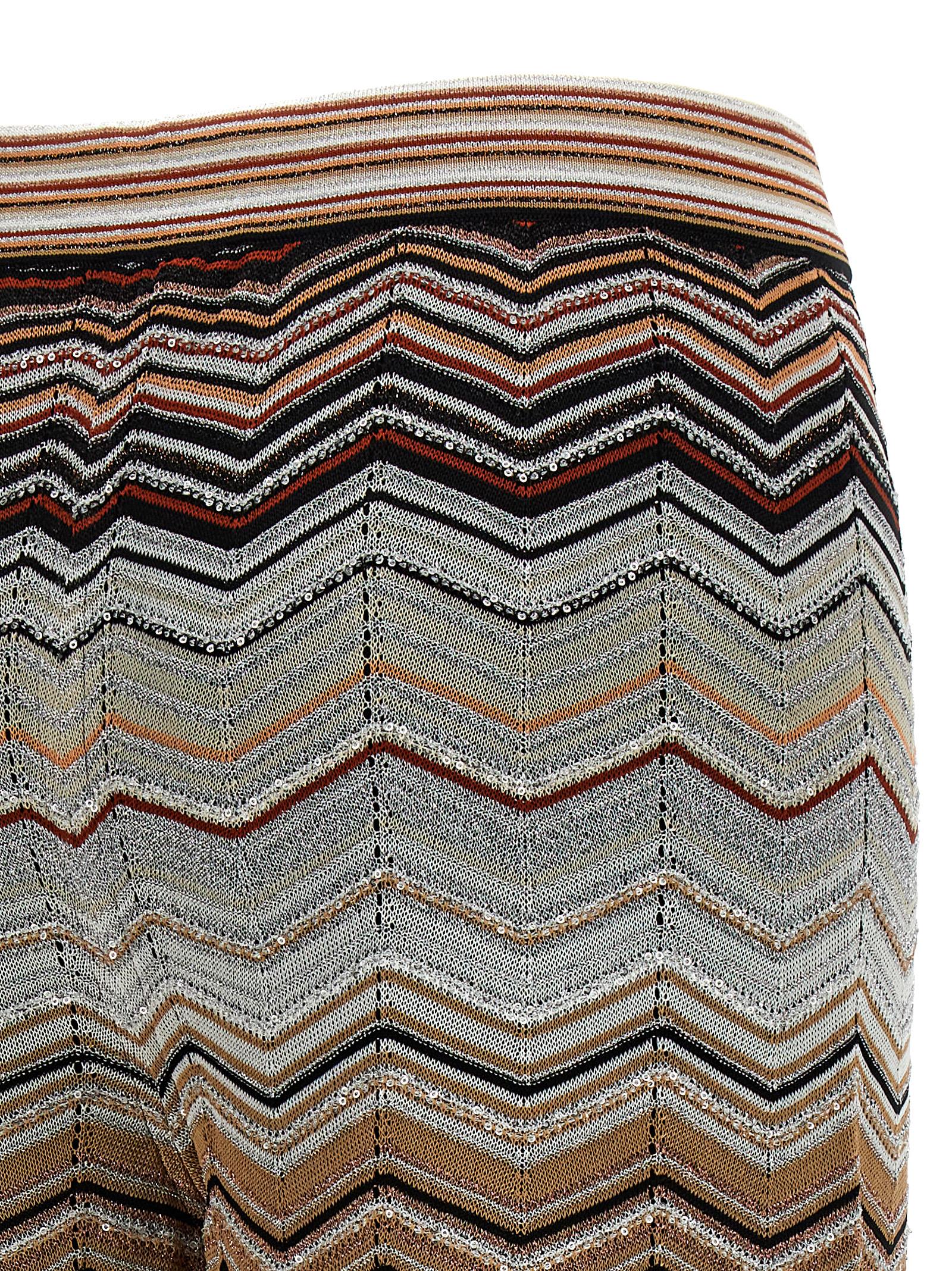 Missoni Chevron Lamé Pants