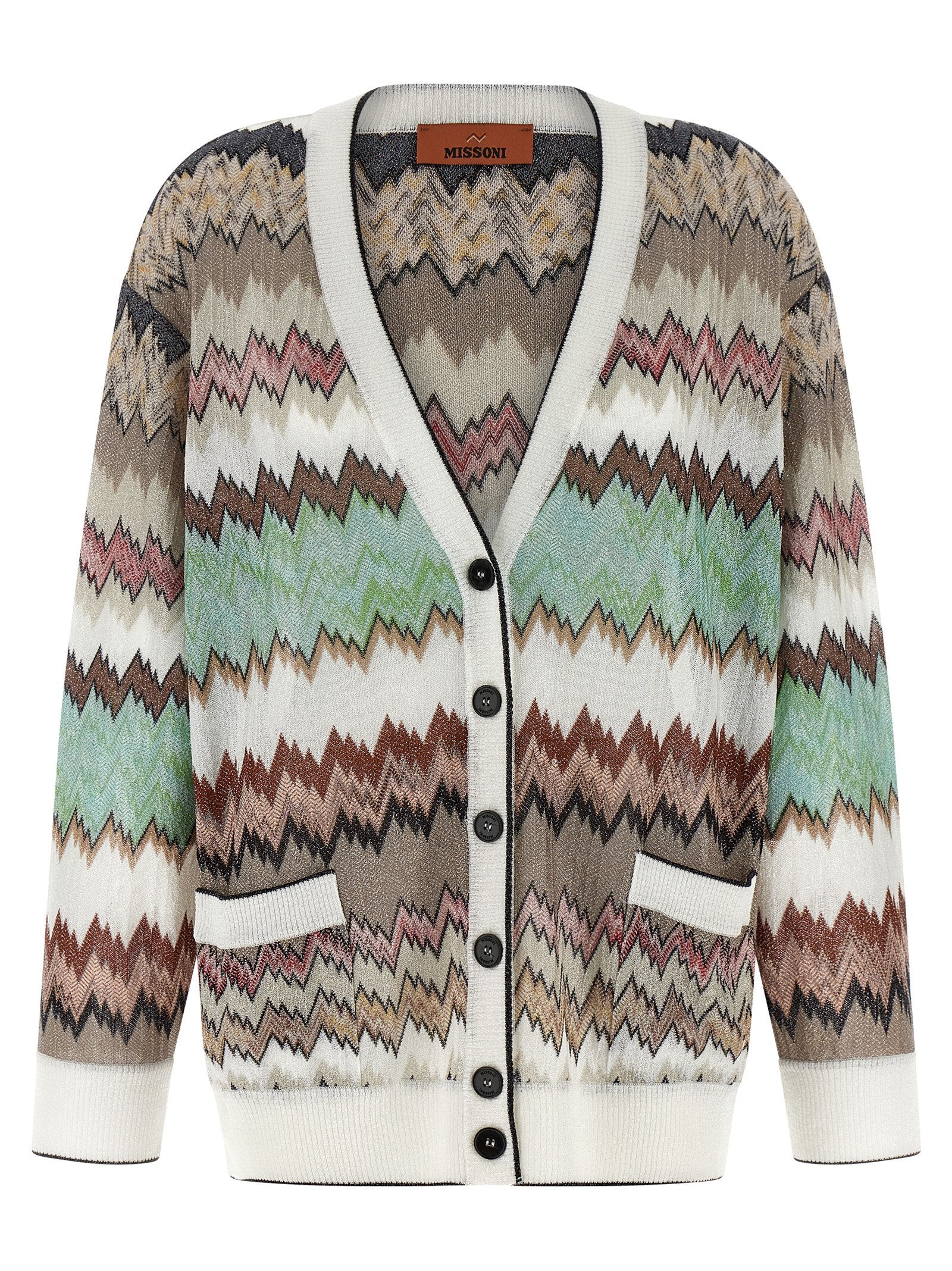 Missoni Snake Lamé Viscose Cardigan