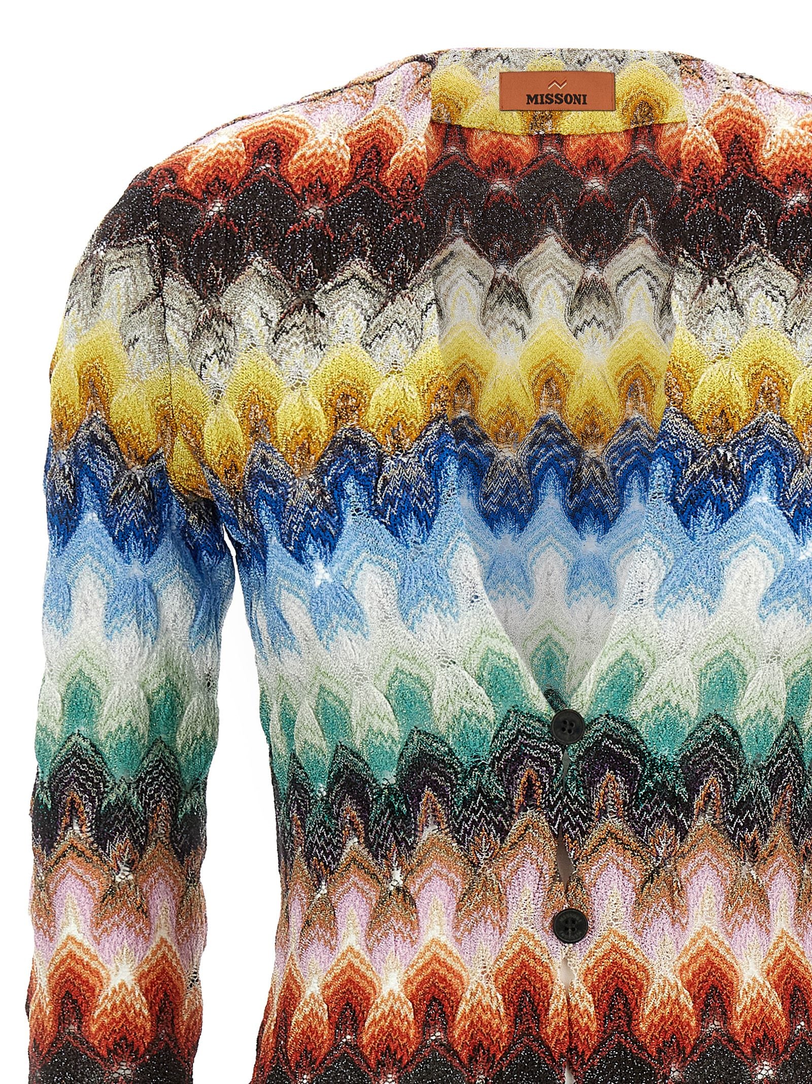 Missoni Lamé Lace Cardigan