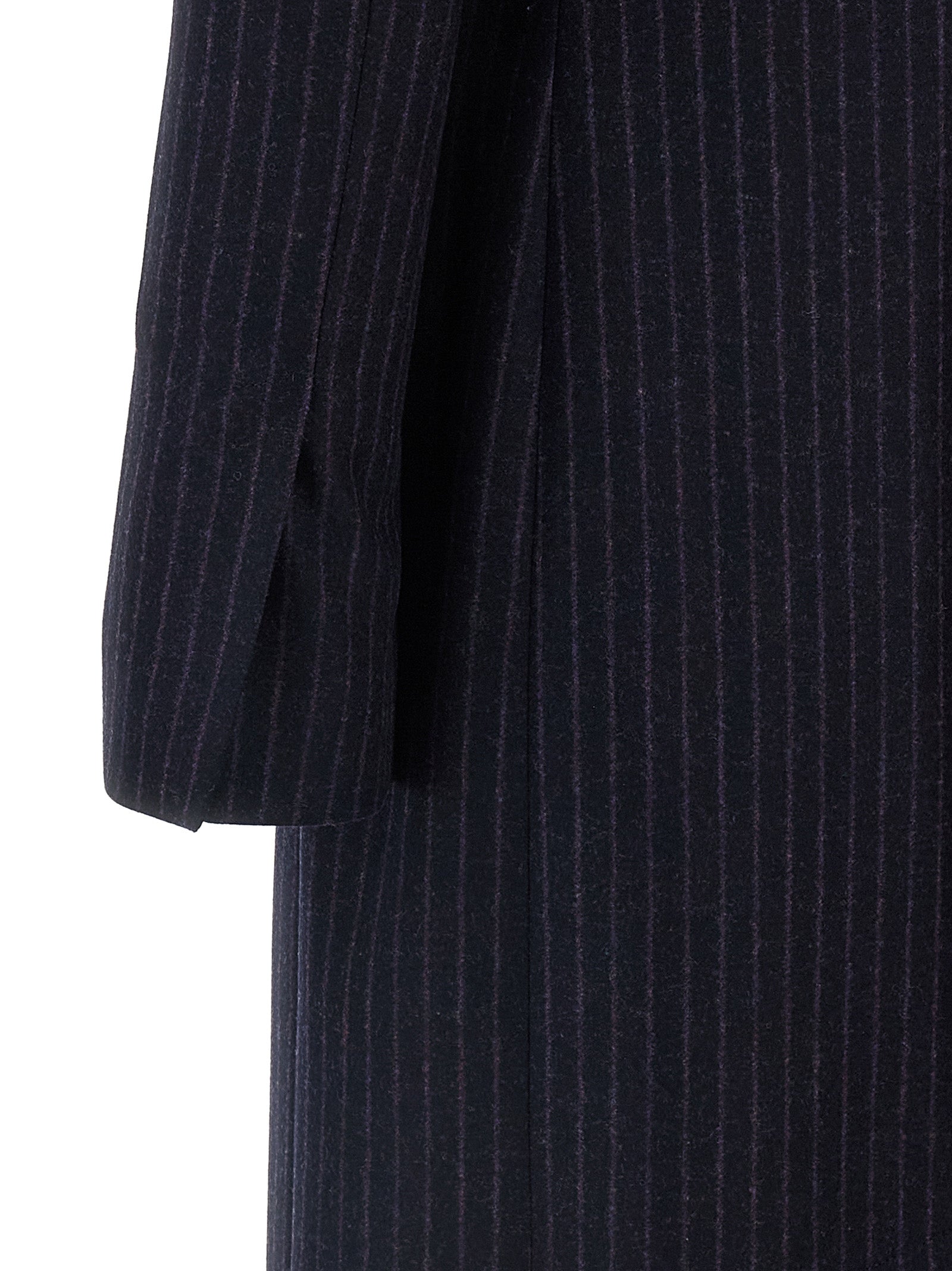 Alberto Biani Pinstripe Coat