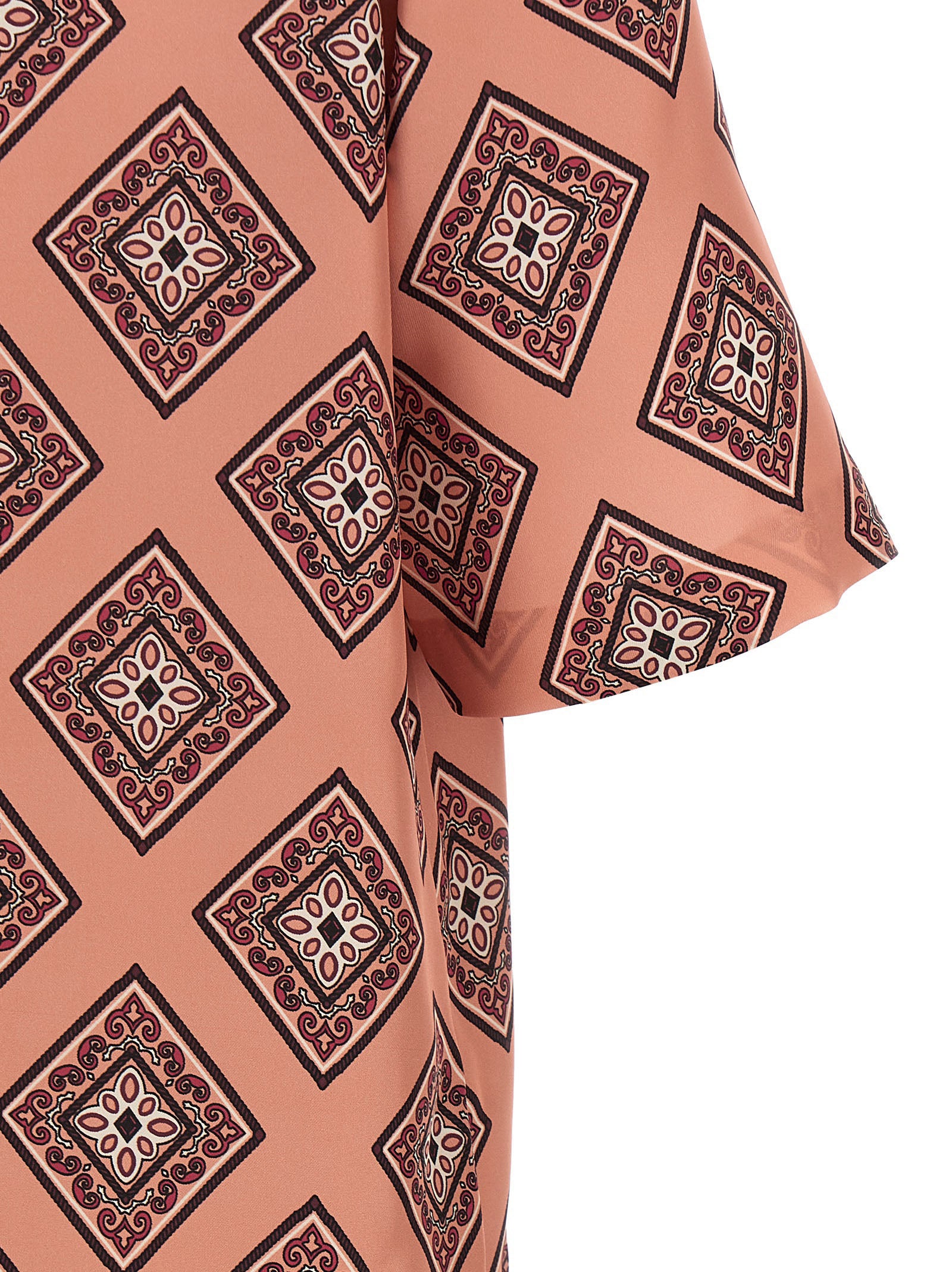 Alberto Biani Tie Print Dress