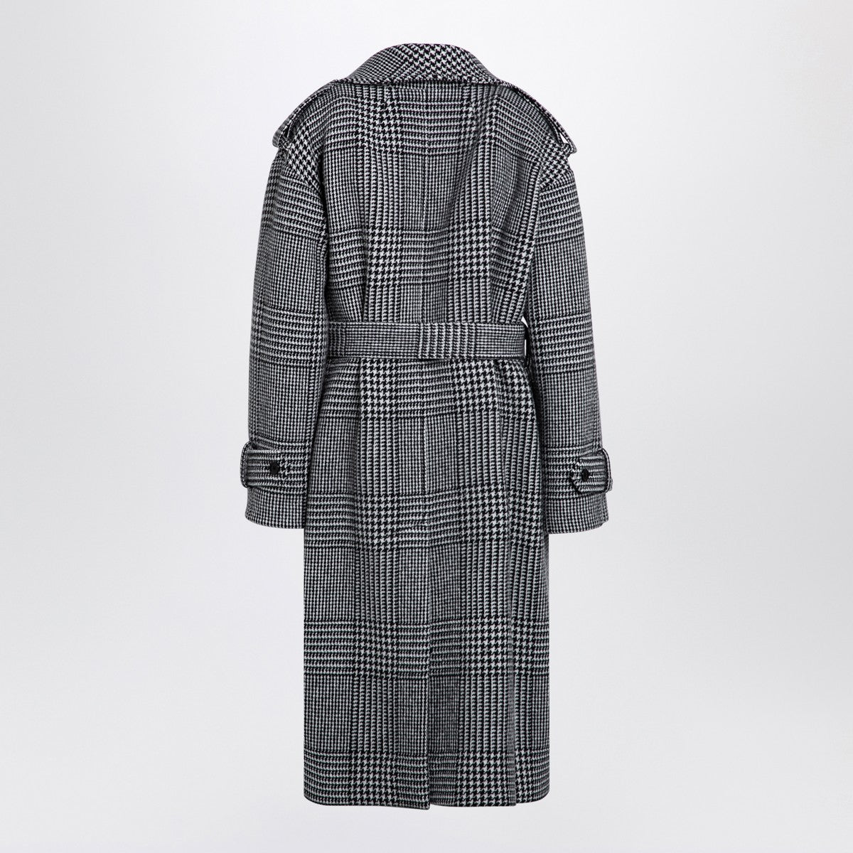 Dolce & Gabbana Dolce&Gabbana Houndstooth wool checked coat