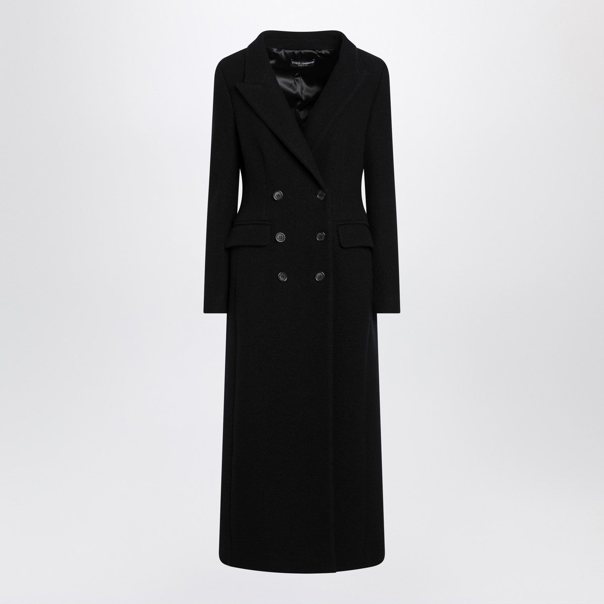 Dolce & Gabbana Dolce&Gabbana Long black wool coat