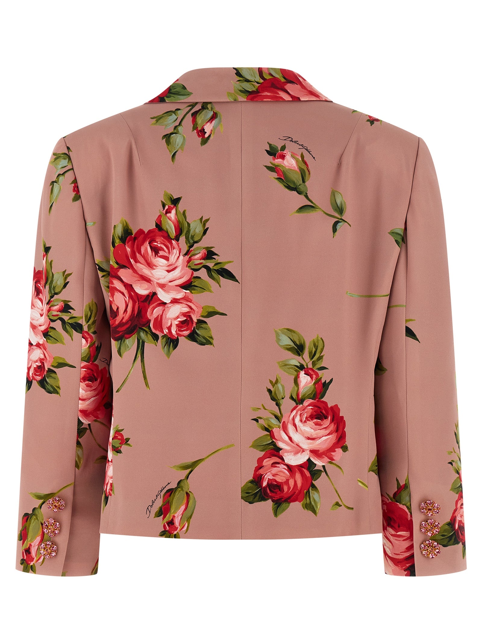 Dolce & Gabbana Bouquet Rose Blazer