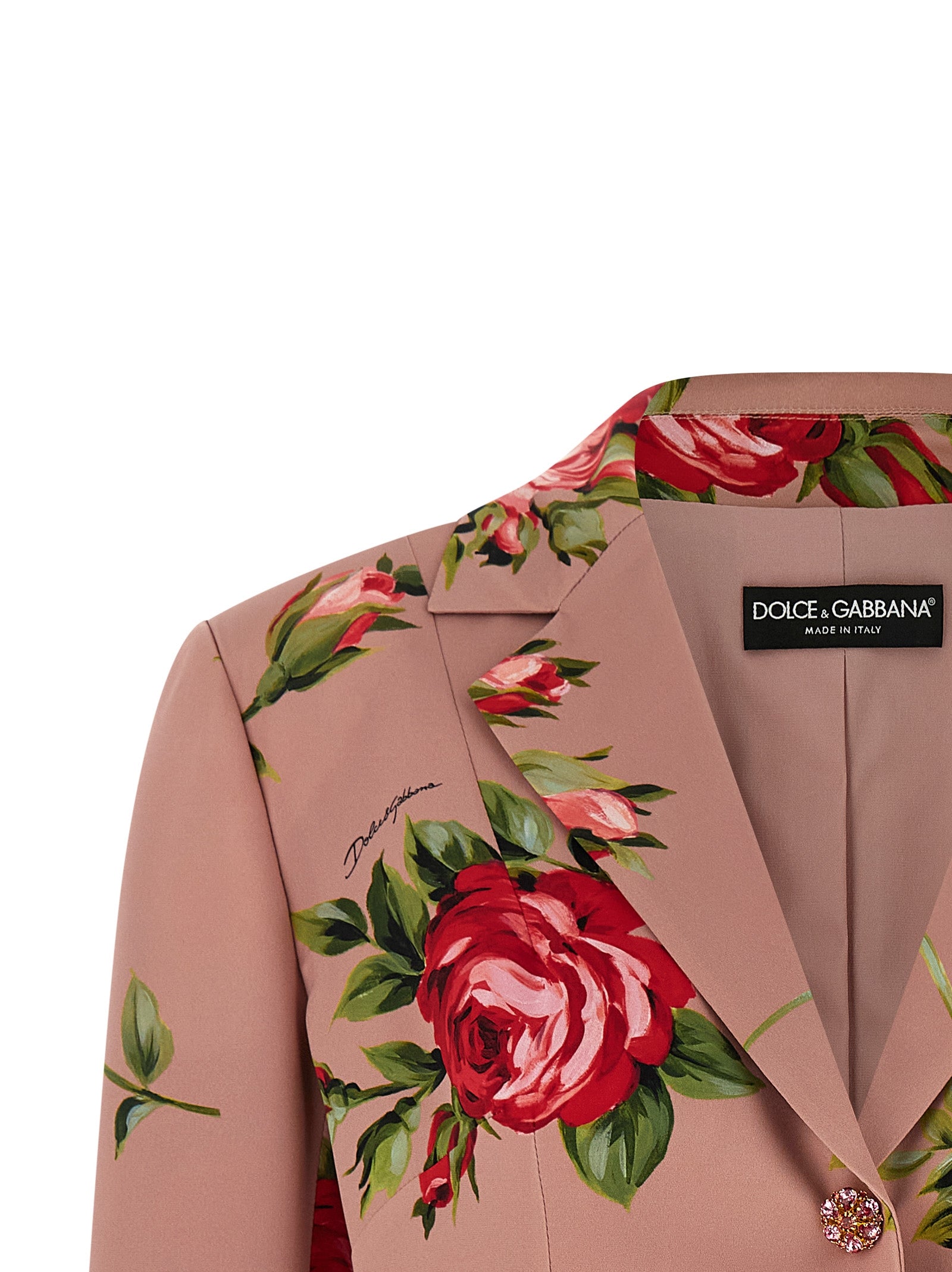Dolce & Gabbana Bouquet Rose Blazer