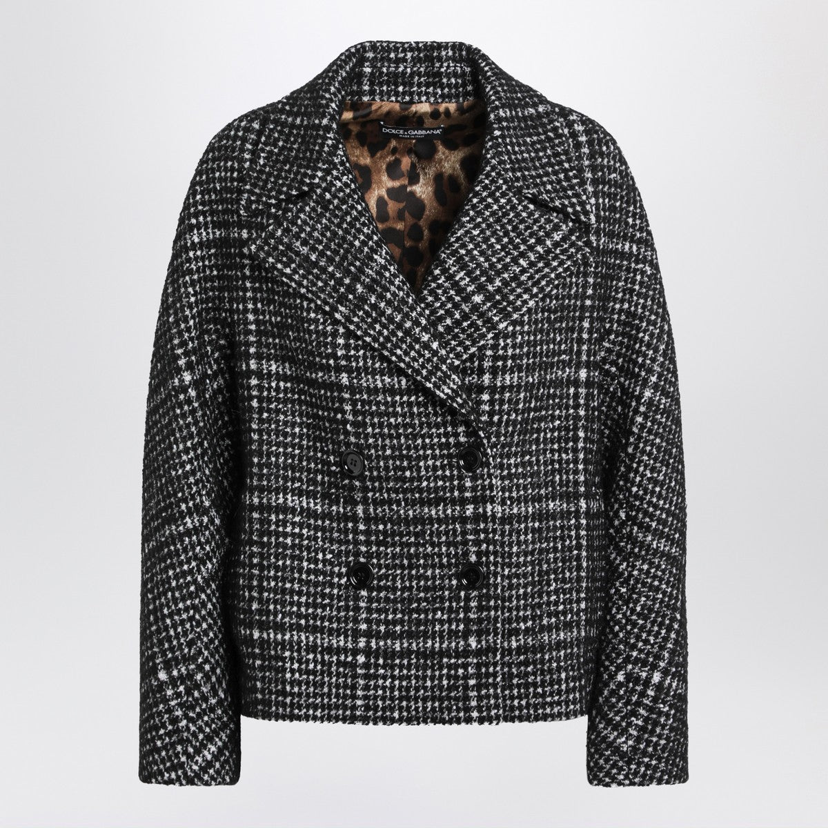 Dolce & Gabbana Dolce&Gabbana Black/white houndstooth jacket