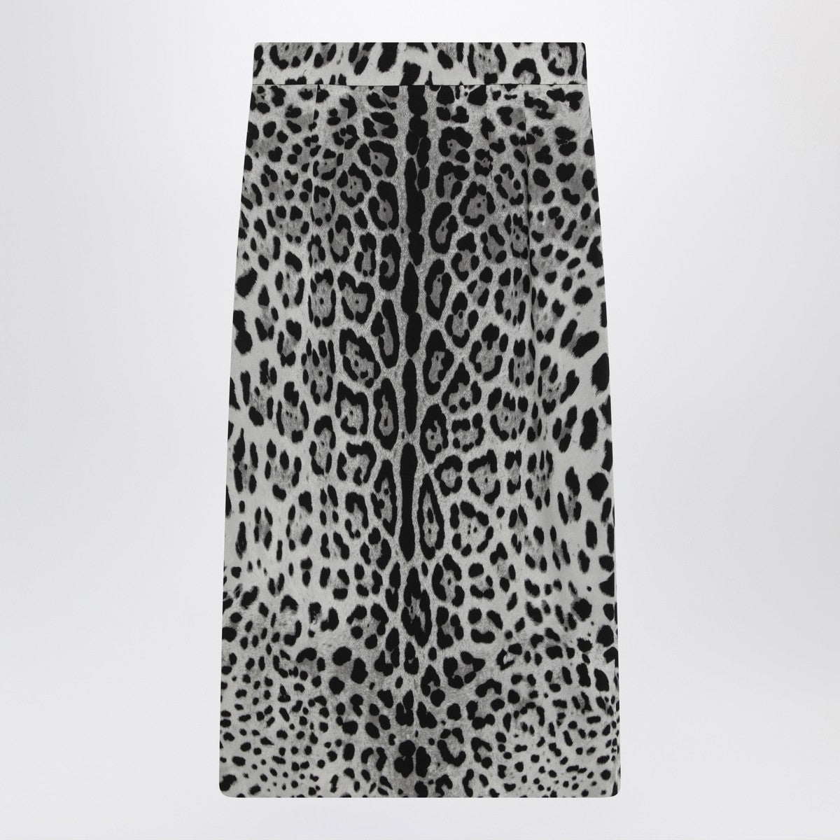 Dolce & Gabbana Dolce&Gabbana Leopard print silk pencil skirt