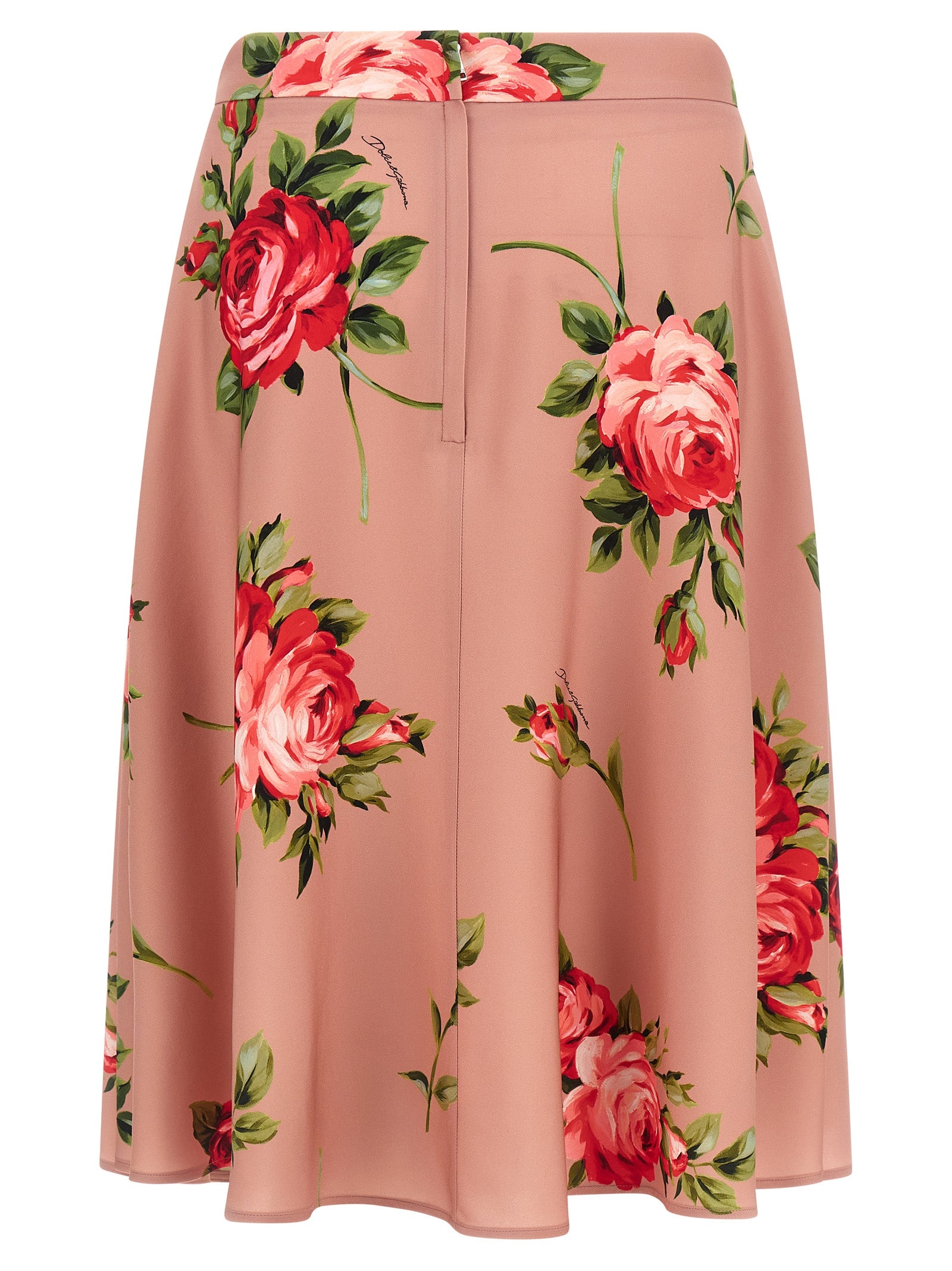 Dolce & Gabbana Bouquet Rose Skirt