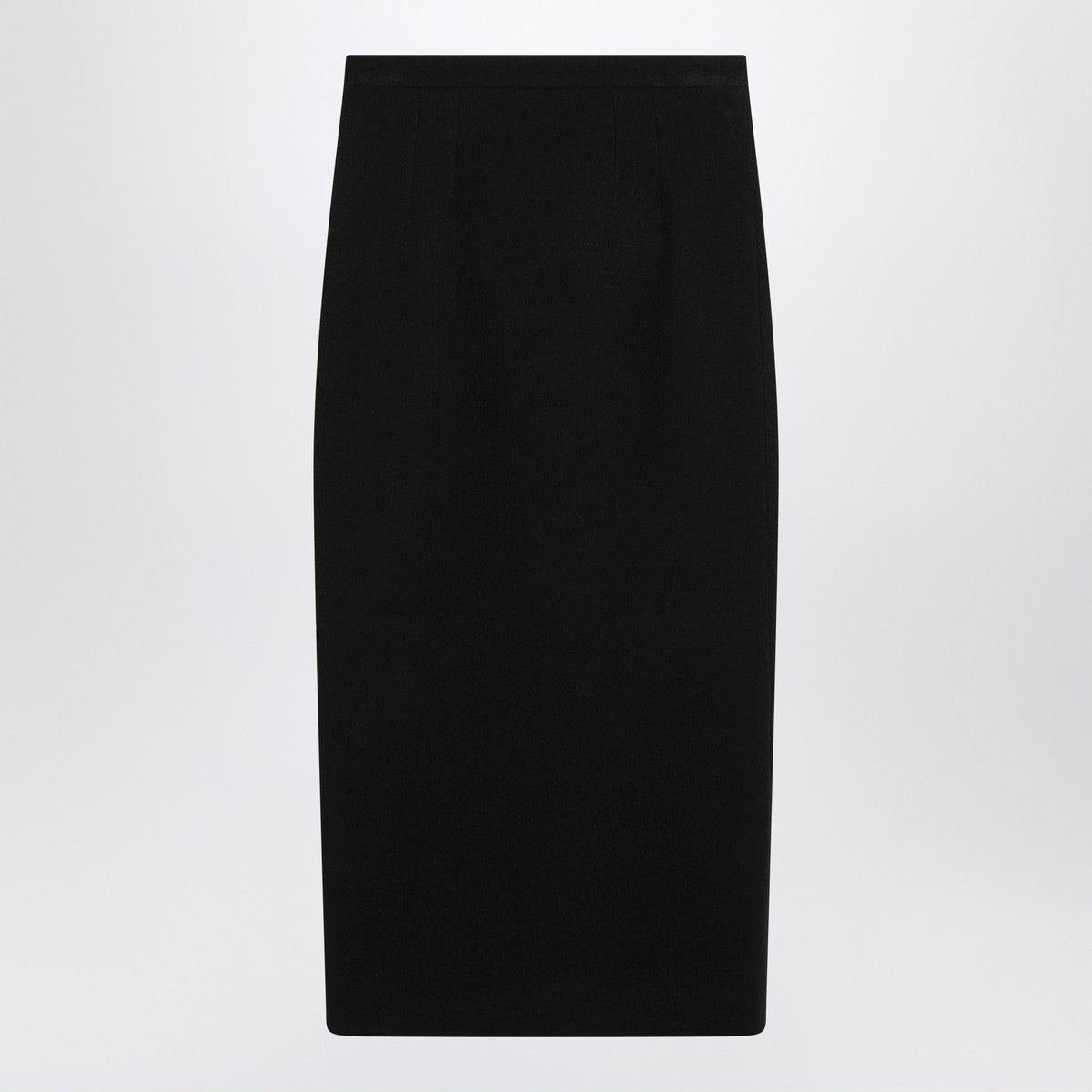 Dolce & Gabbana Dolce&Gabbana Black wool cloth pencil skirt