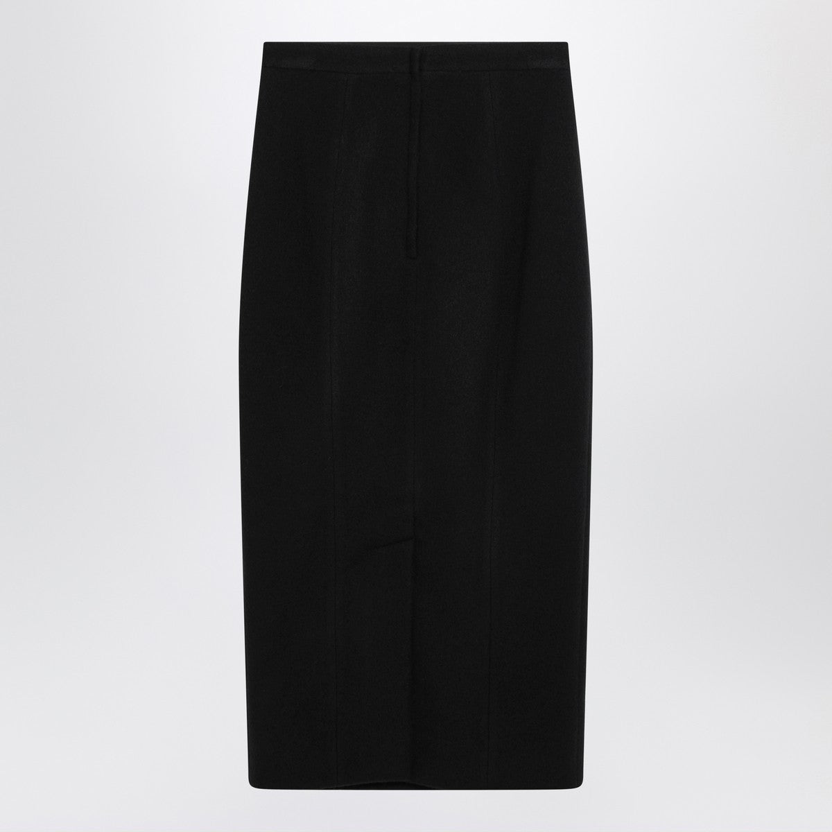 Dolce & Gabbana Dolce&Gabbana Black wool cloth pencil skirt