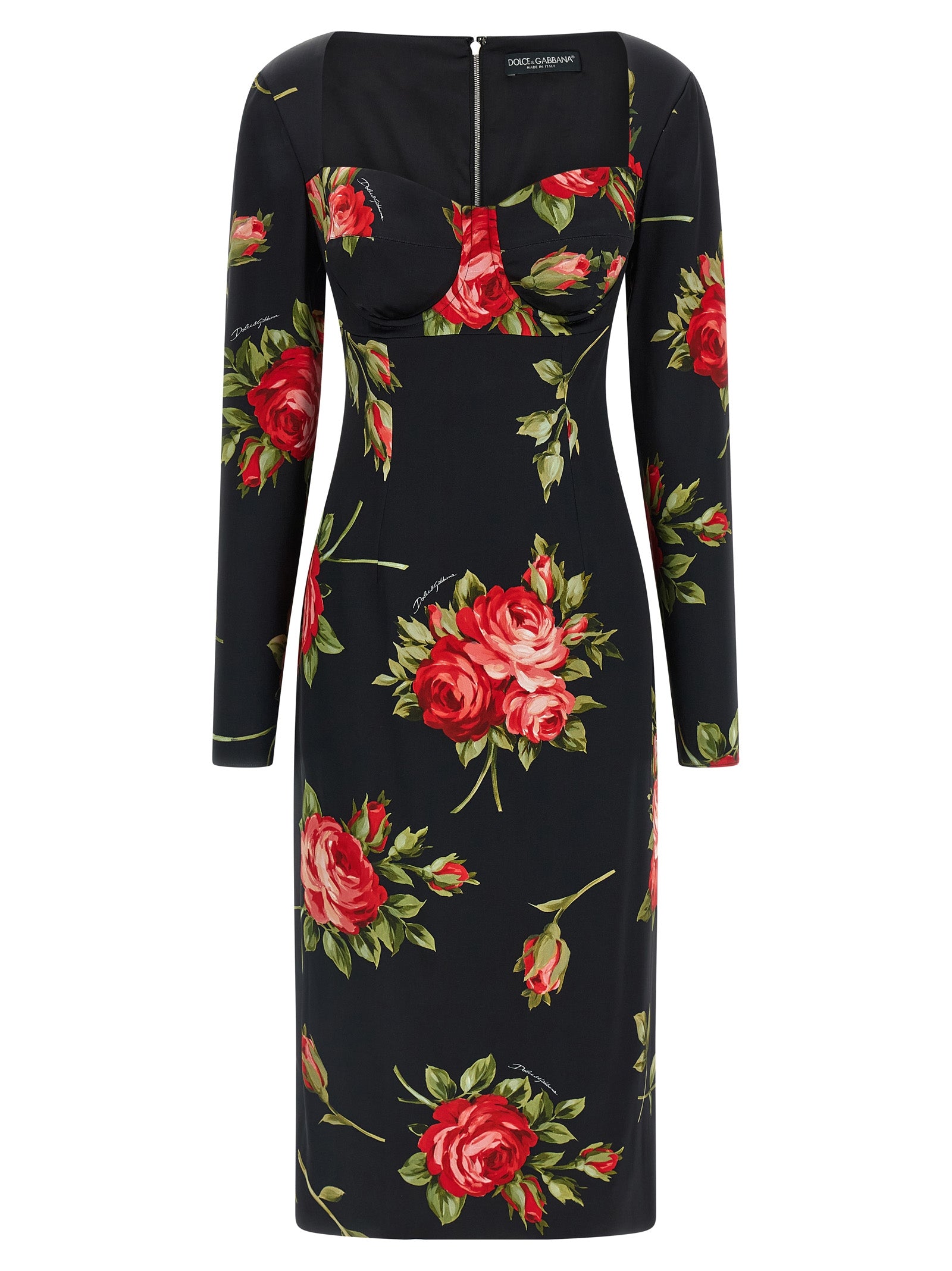 Dolce & Gabbana Bouquet Rose Dress