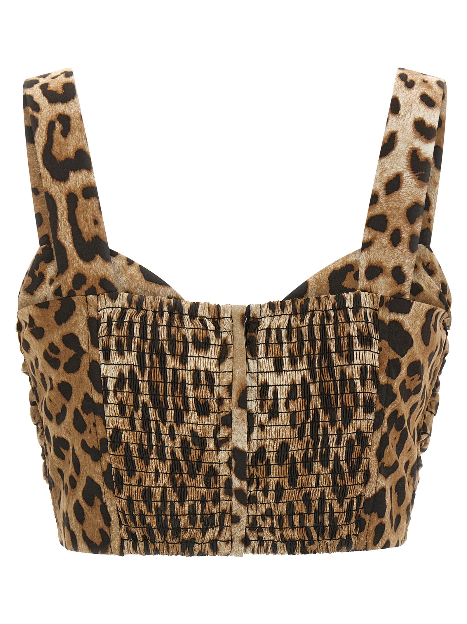 Dolce & Gabbana Sweetheart Neckline Top