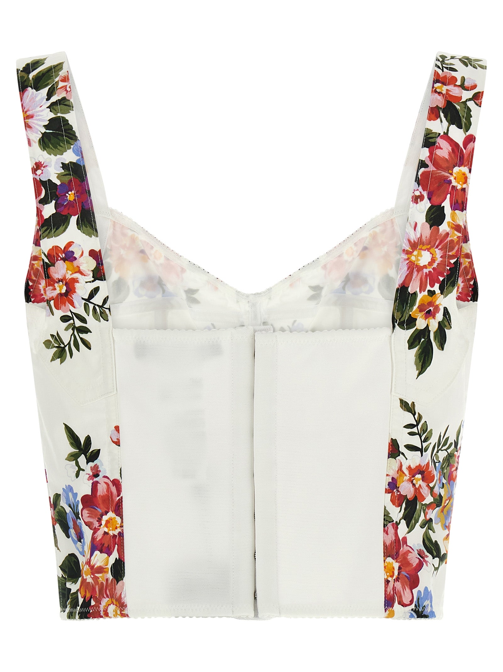 Dolce & Gabbana Mazzo Di Fiori Print Top