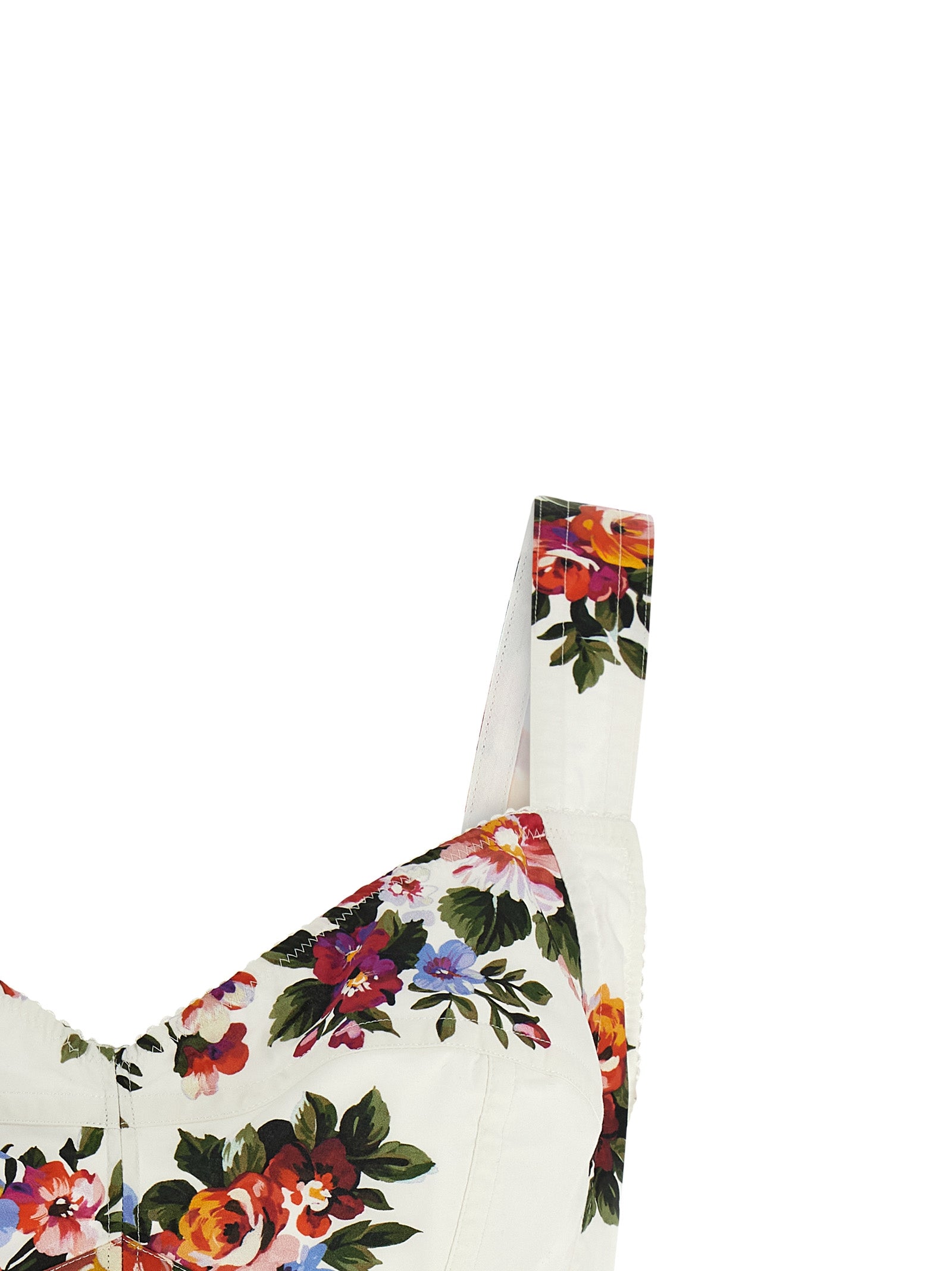 Dolce & Gabbana Mazzo Di Fiori Print Top
