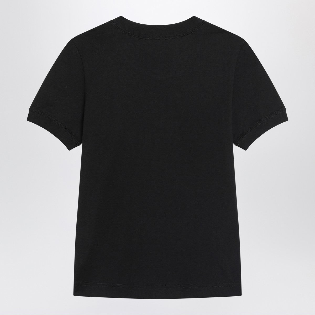 Dolce & Gabbana Dolce&Gabbana Black cotton logo T-shirt