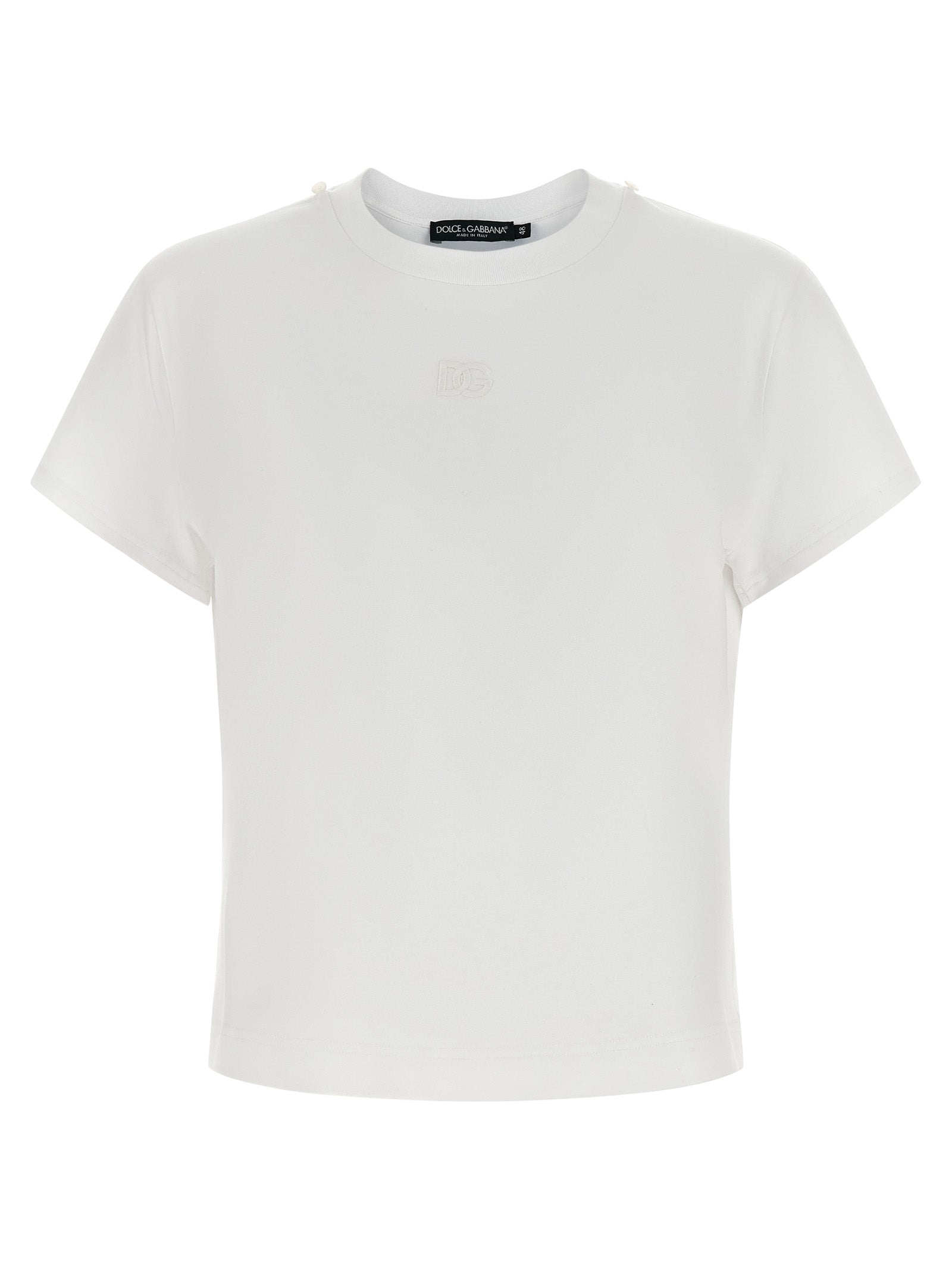 Dolce & Gabbana T-shirt With Scarf