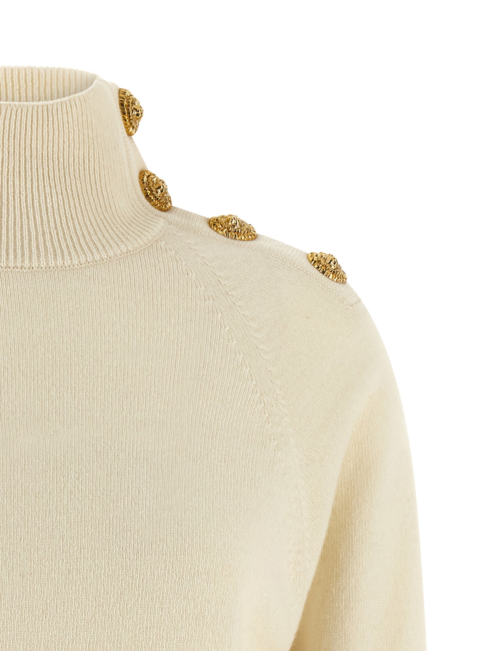 Balmain Cashmere Wool Sweater
