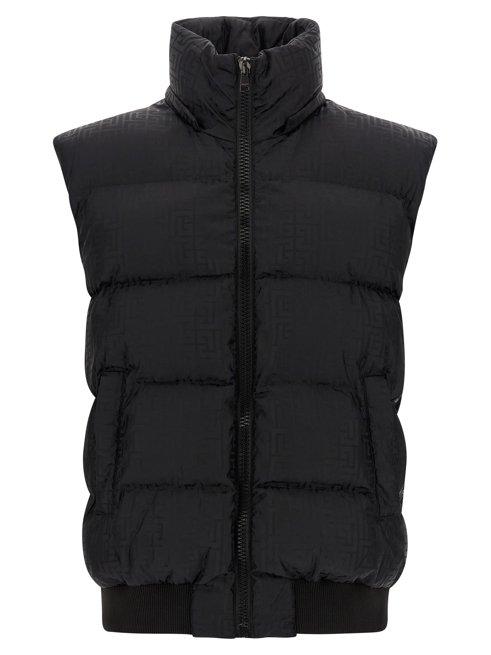 Balmain Monogram Pb Labirinto Down Jacket
