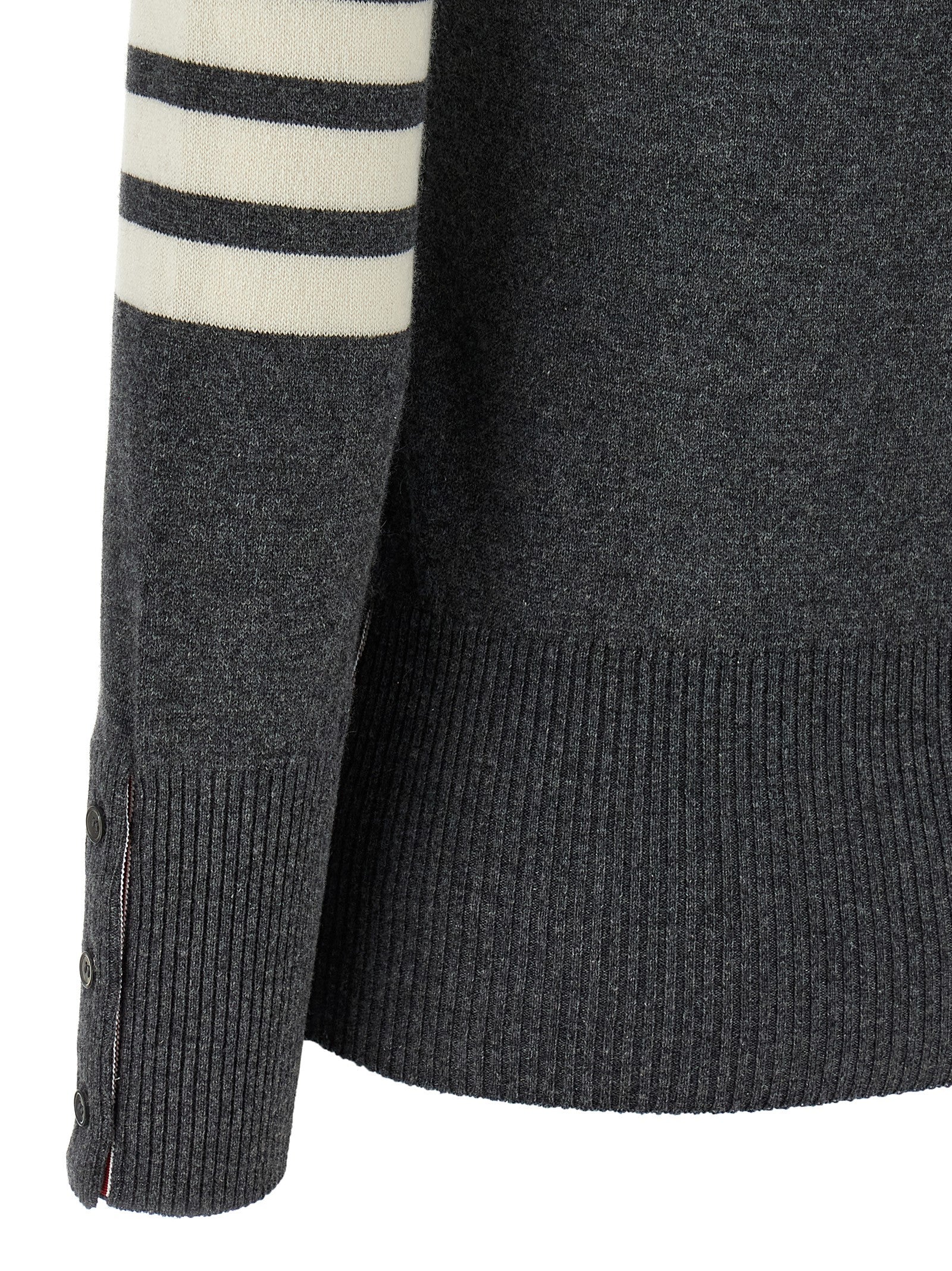 Thom Browne Classic Cashmere 4-bar Cardigan
