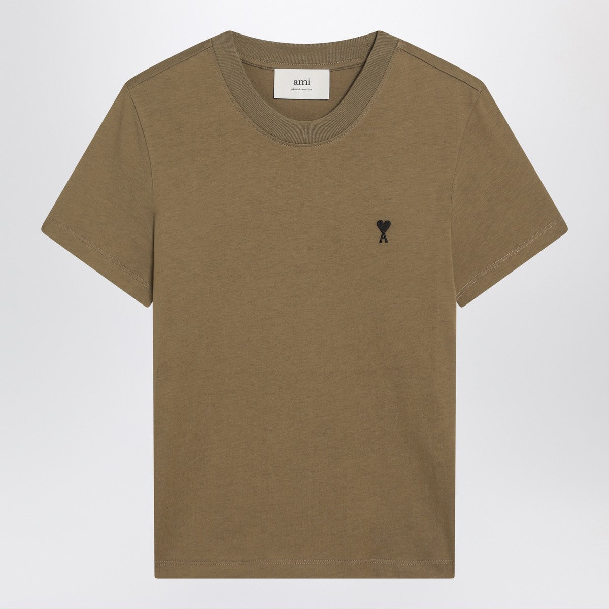 Ami Paris Bronze Ami De Coeur T-shirt