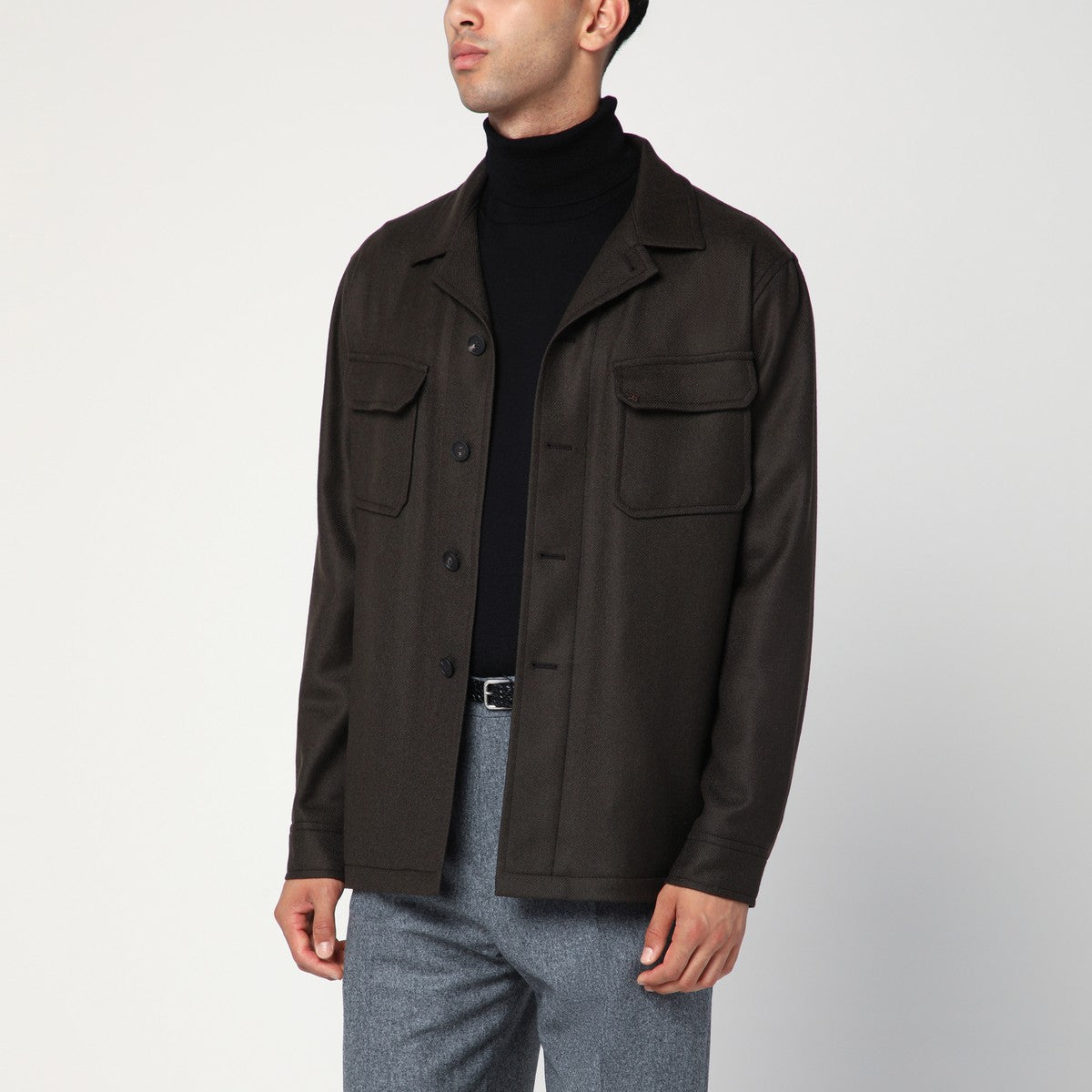 Tagliatore Brown wool jacket