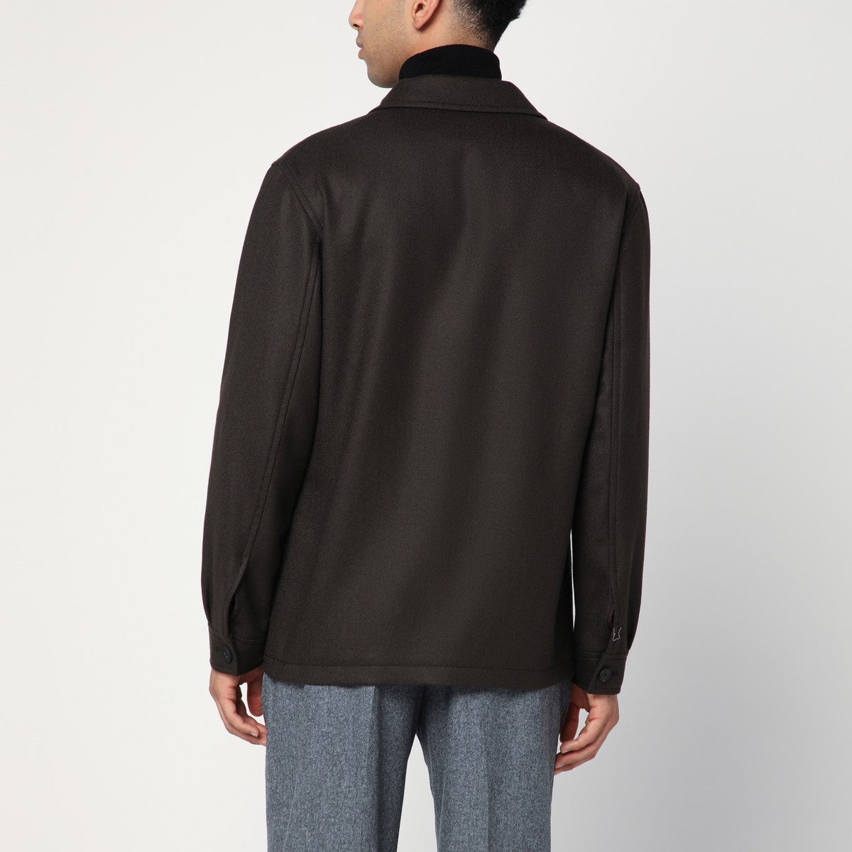 Tagliatore Brown wool jacket
