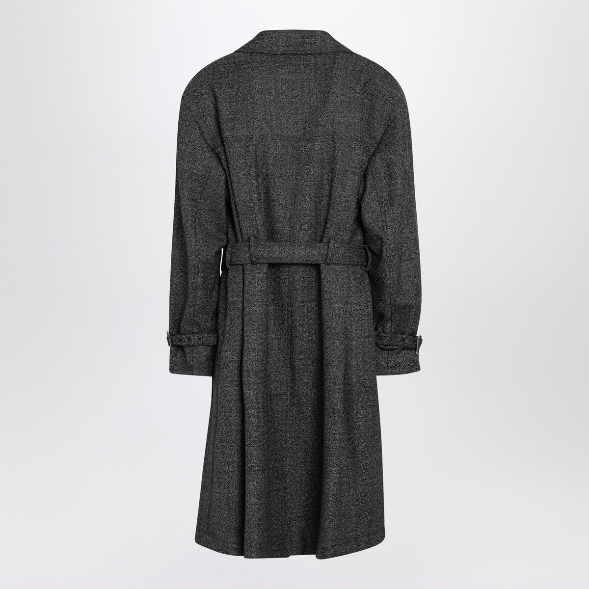 Dolce & Gabbana Dolce&Gabbana Grey wool double-breasted coat